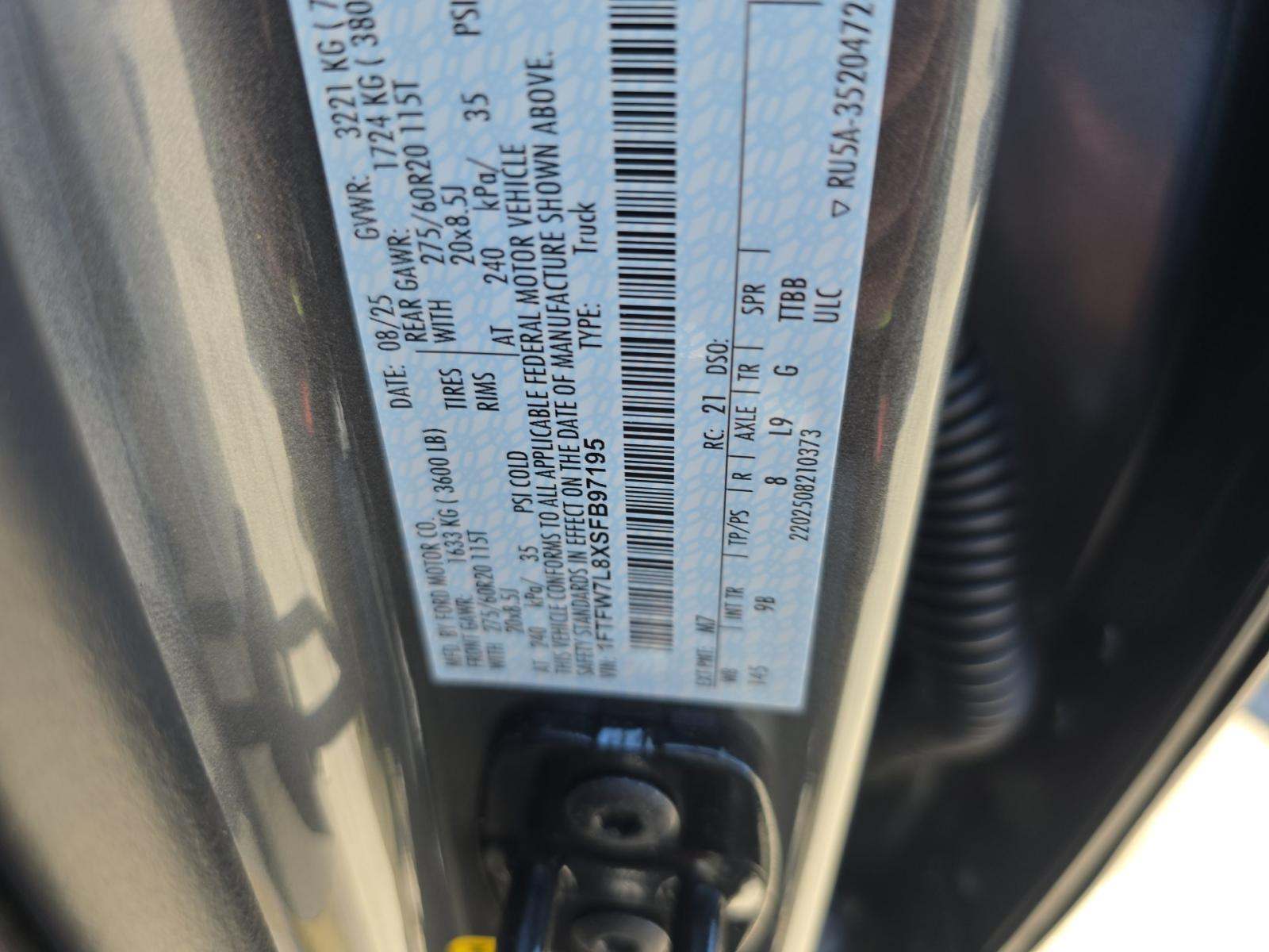 2025 Ford F-150 Platinum AWD