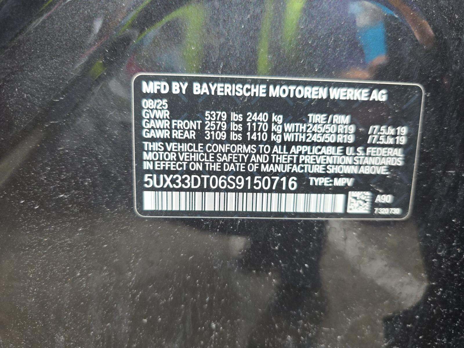 2025 BMW X4 xDrive30i AWD