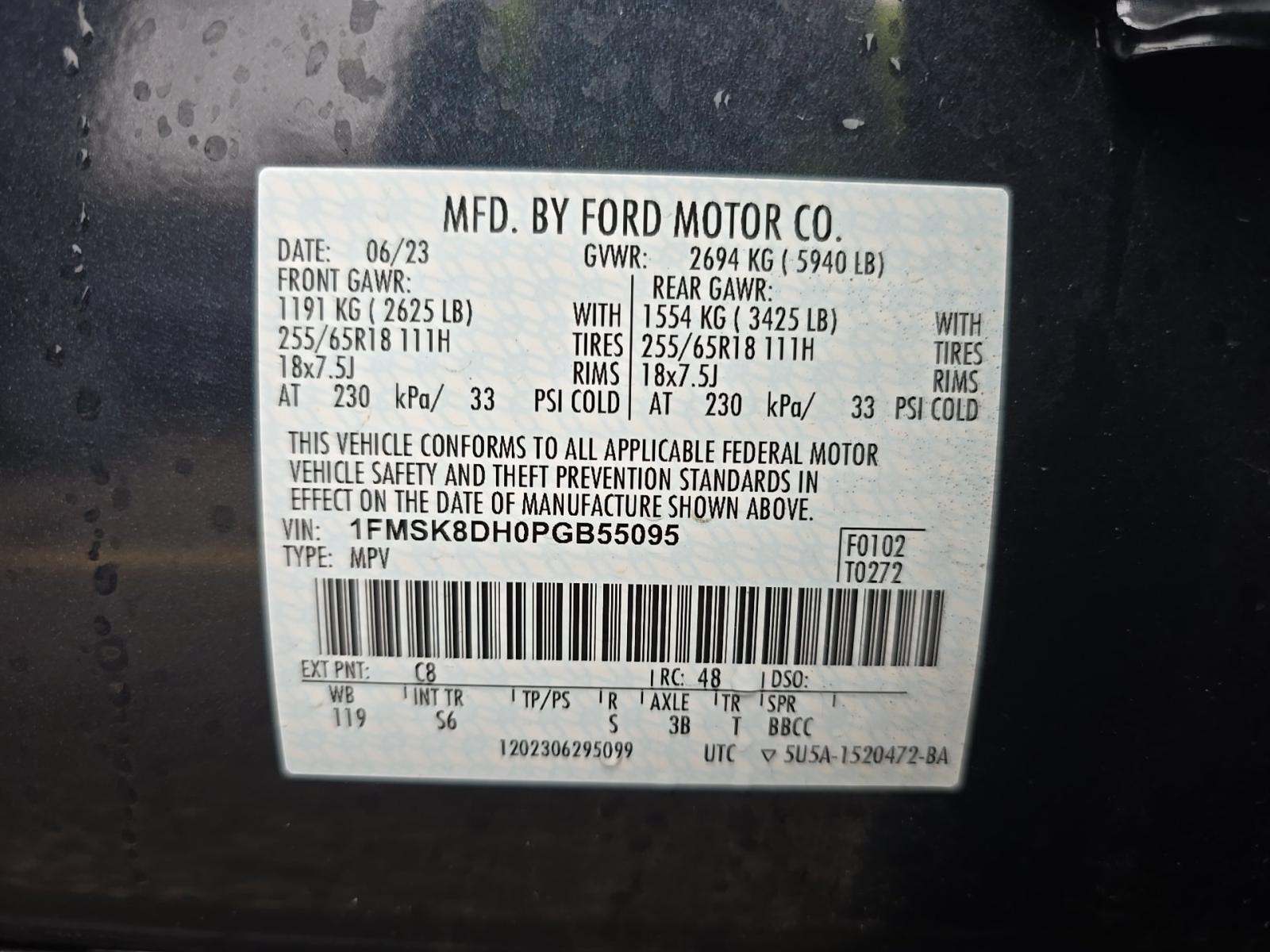 2023 Ford Explorer XLT AWD