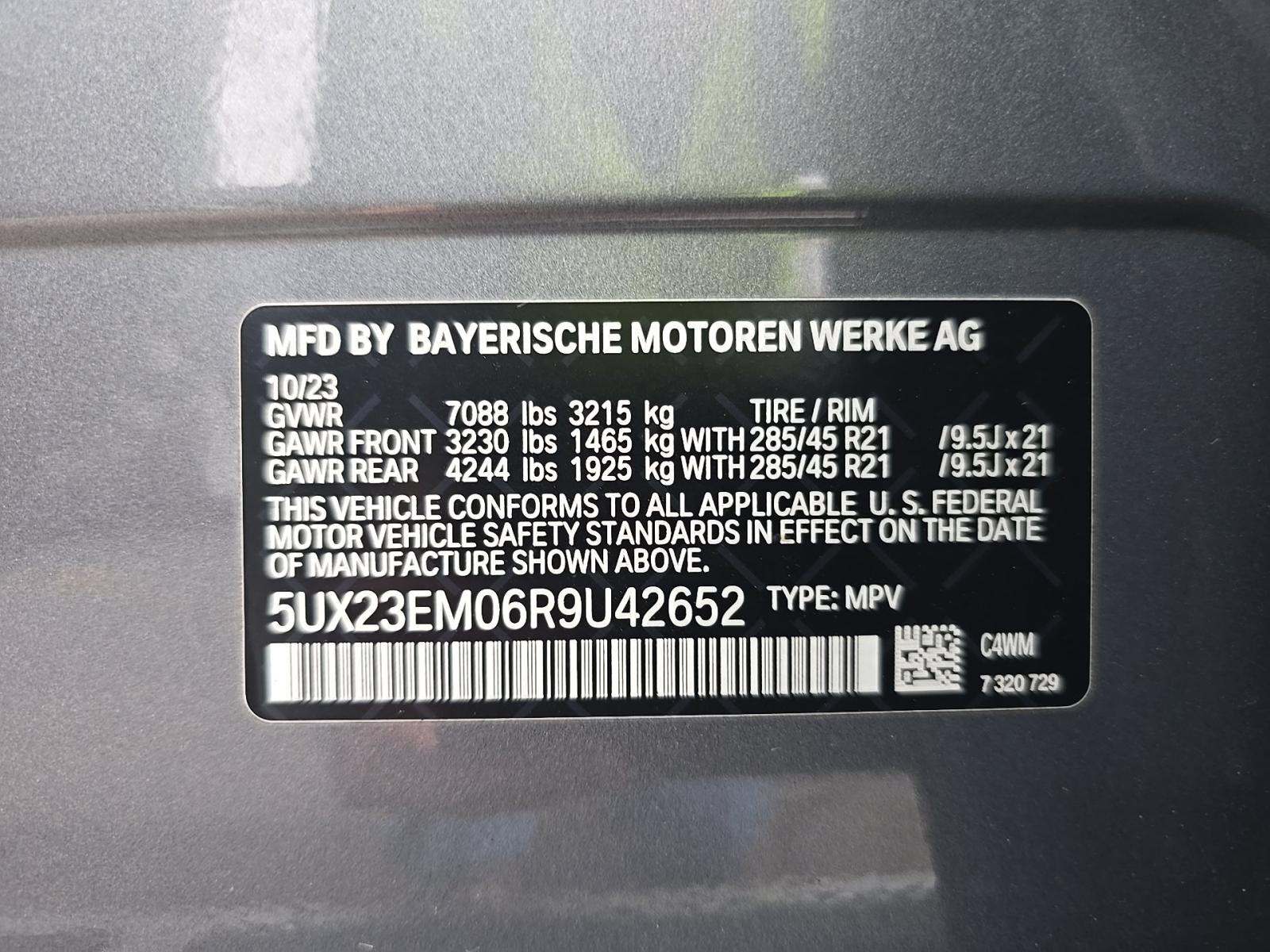 2024 BMW X7 xDrive40i AWD