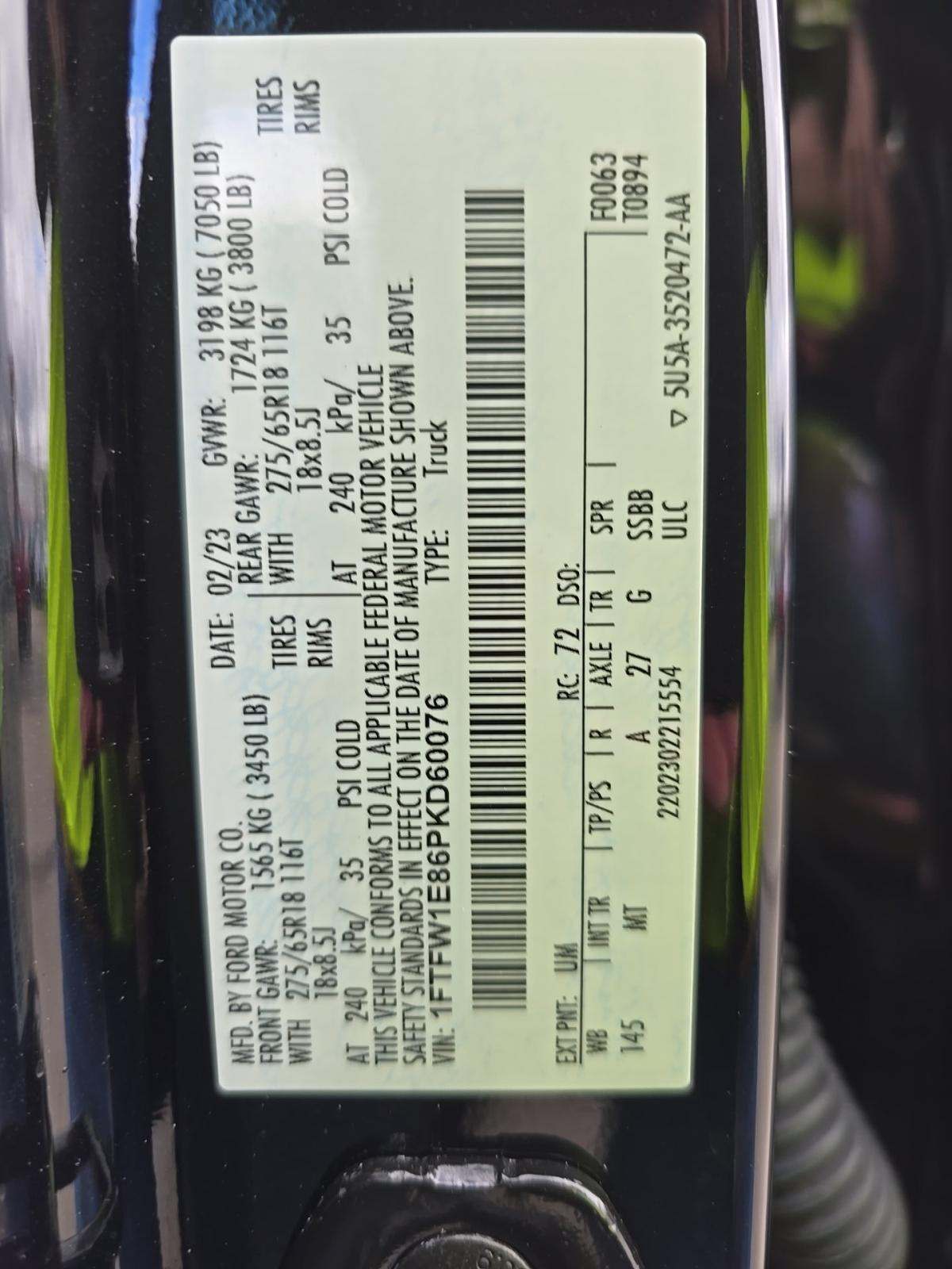 2023 Ford F-150 XLT AWD