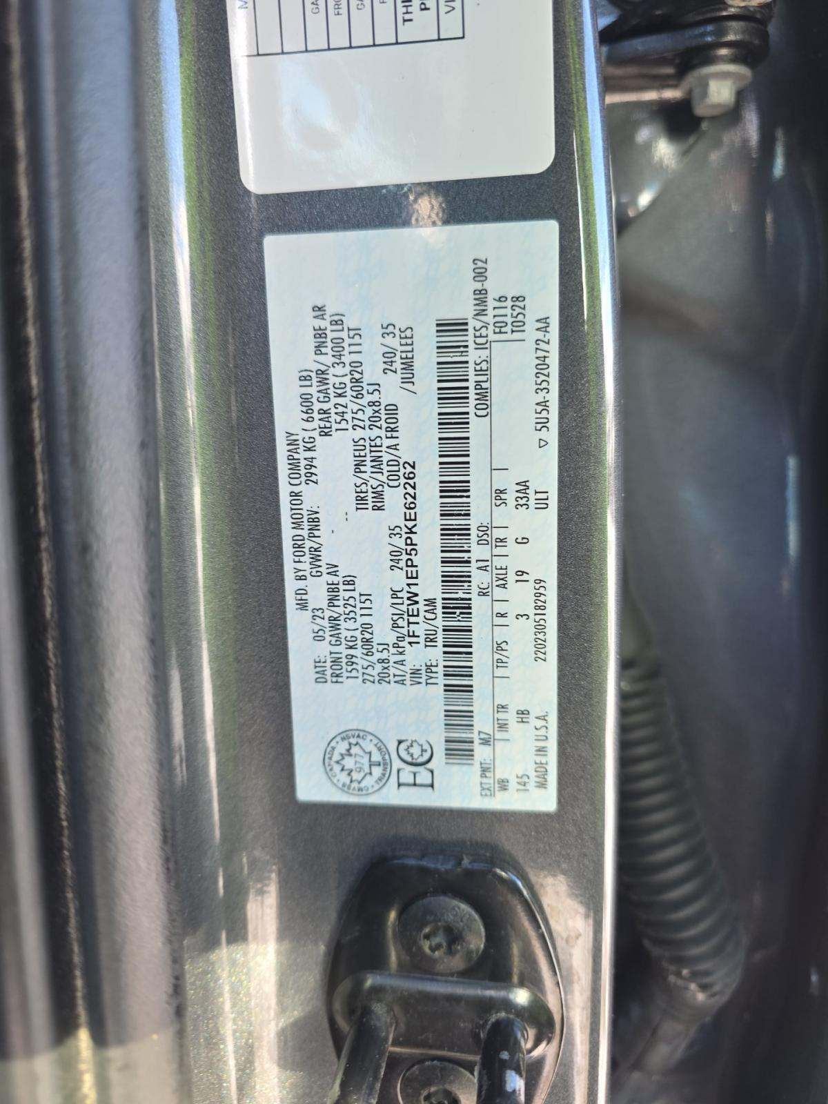 2023 Ford F-150 Lariat AWD