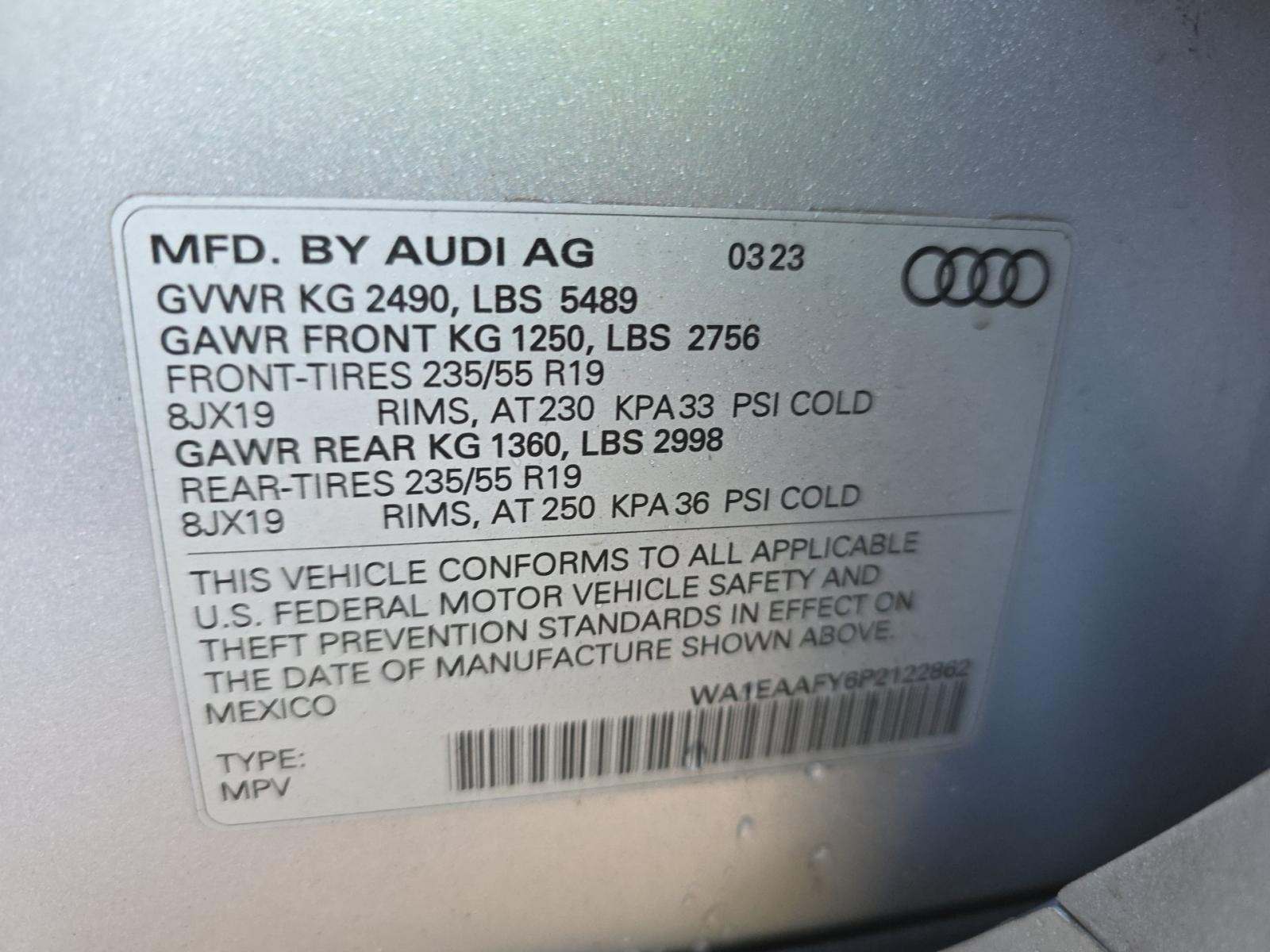 2023 Audi Q5 S line Premium Plus AWD