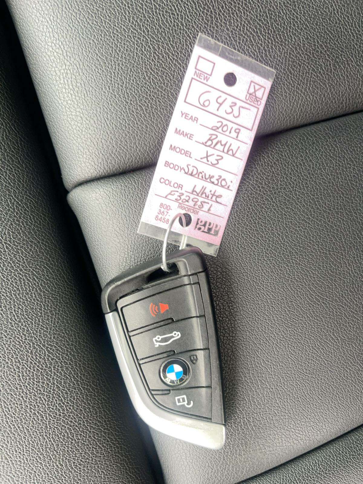 2019 BMW X3 sDrive30i RWD