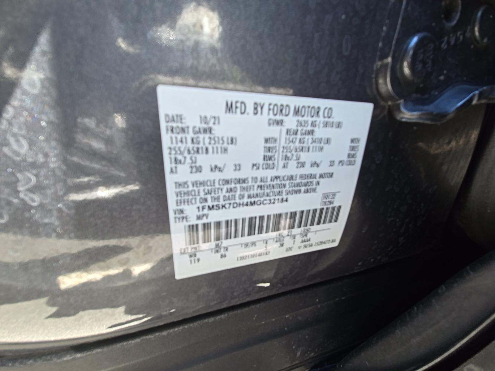 2021 Ford Explorer XLT RWD
