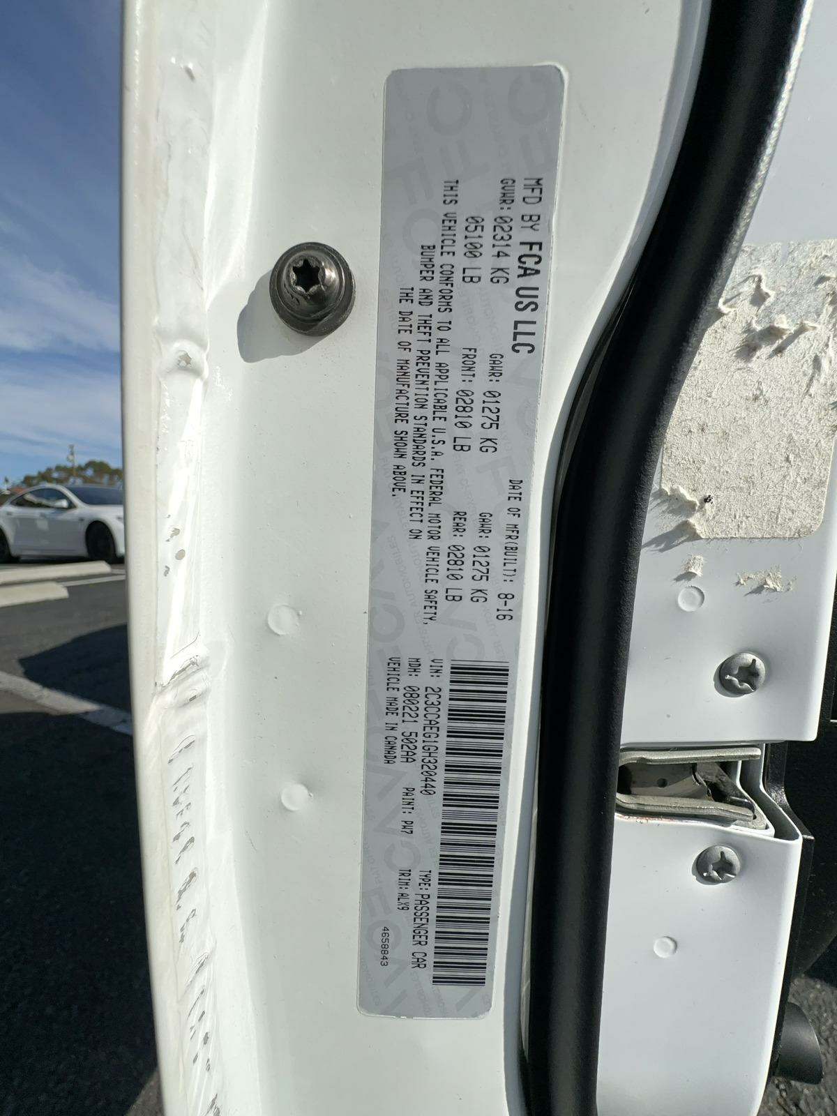 2016 Chrysler 300 300C RWD