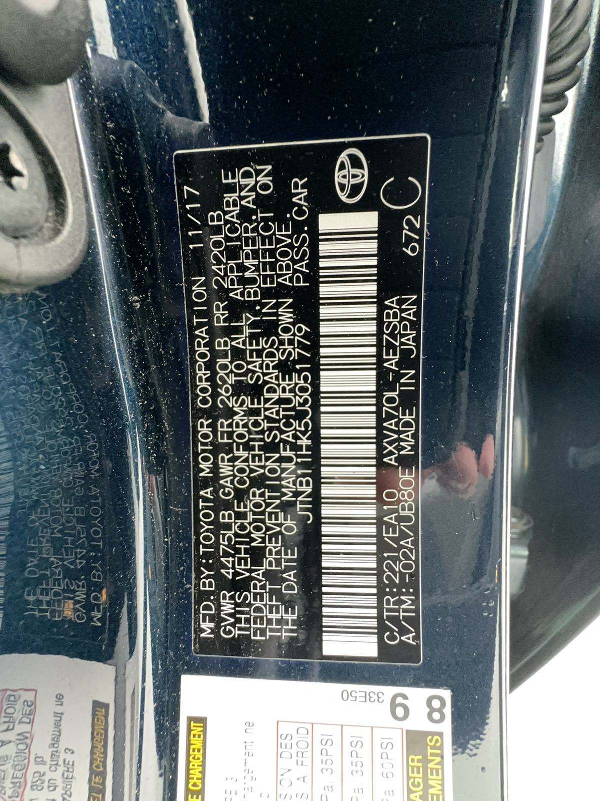 2018 Toyota Camry SE FWD