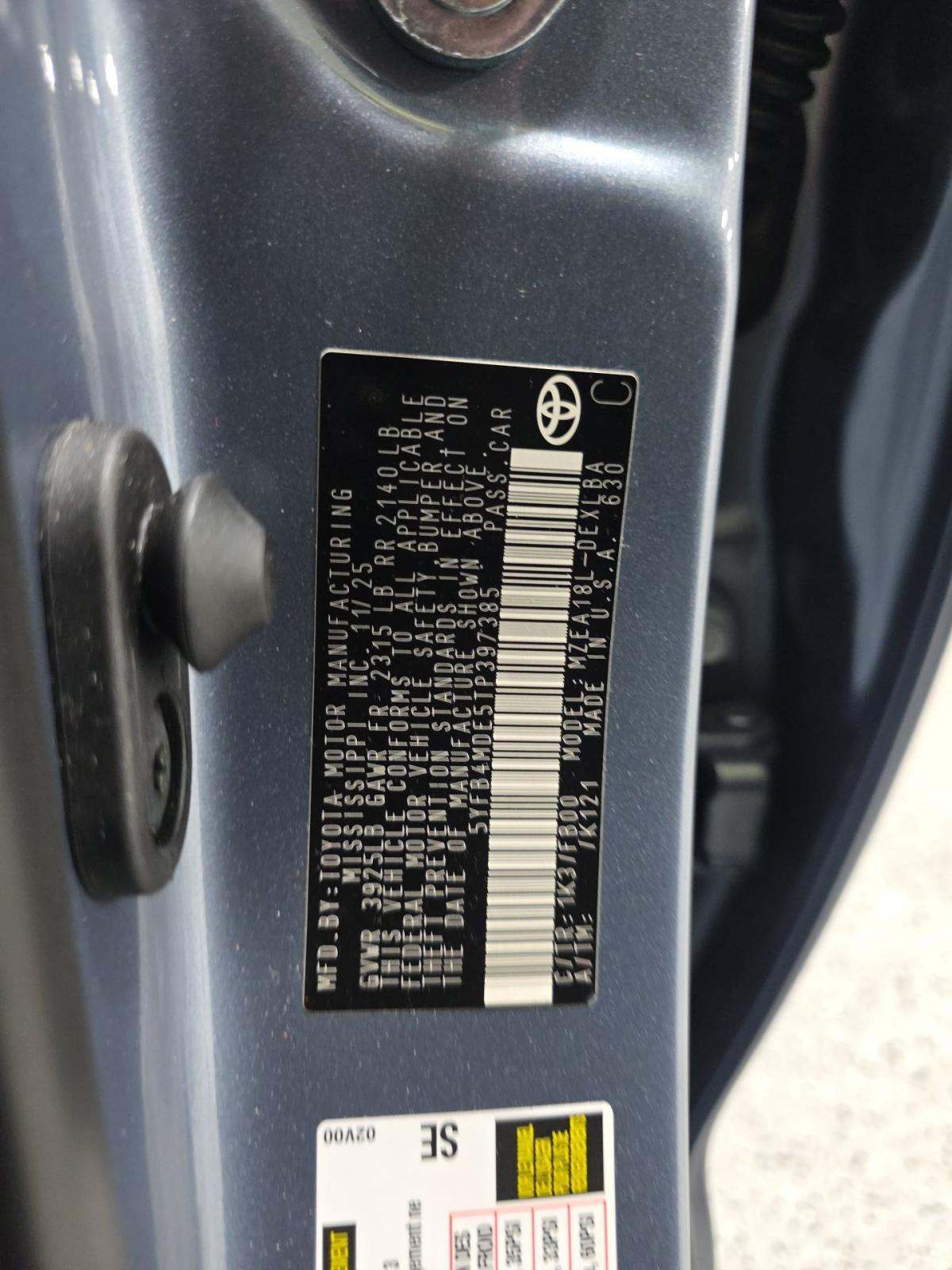 2026 Toyota Corolla LE FWD