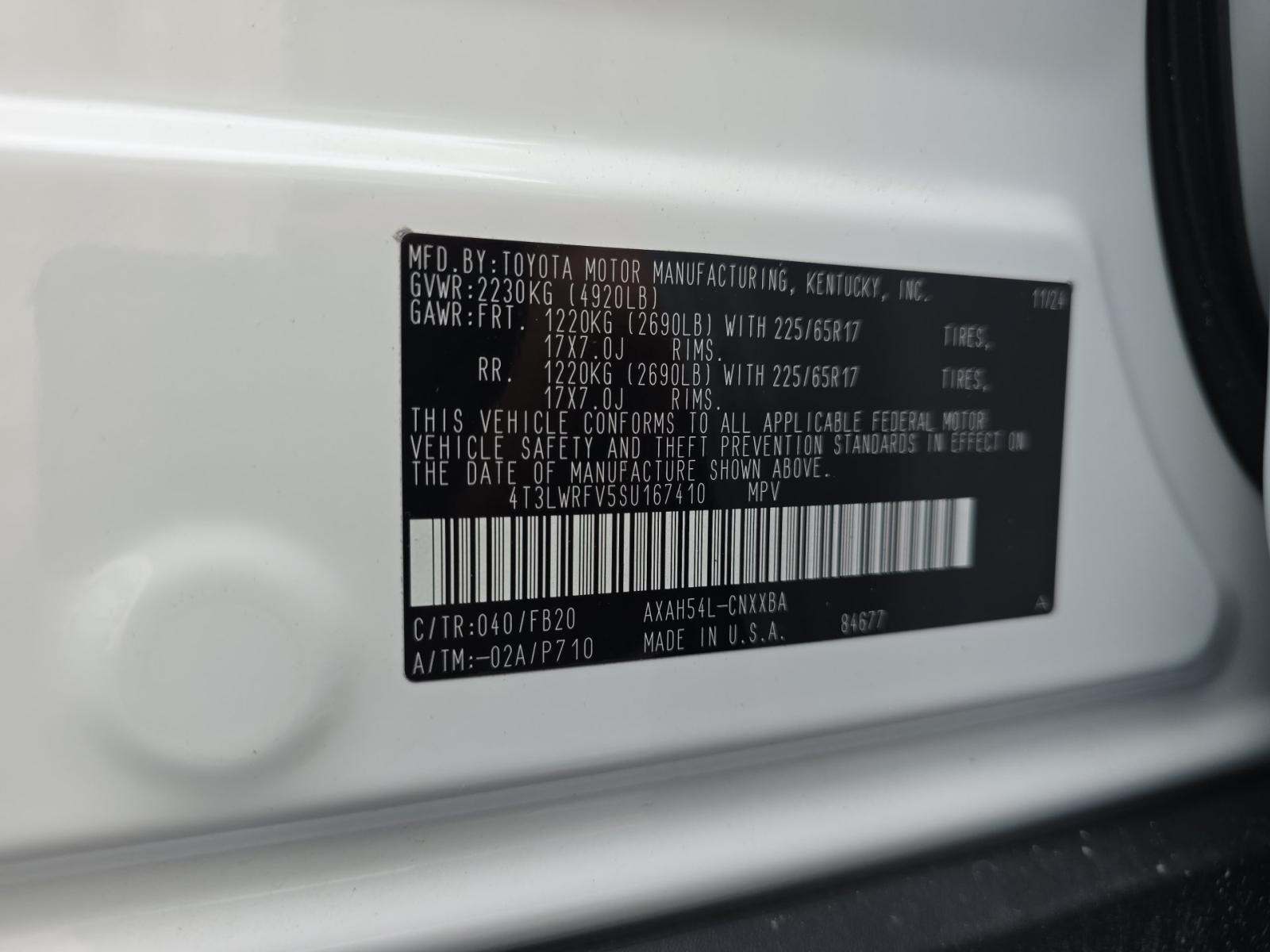 2025 Toyota RAV4 Hybrid LE AWD