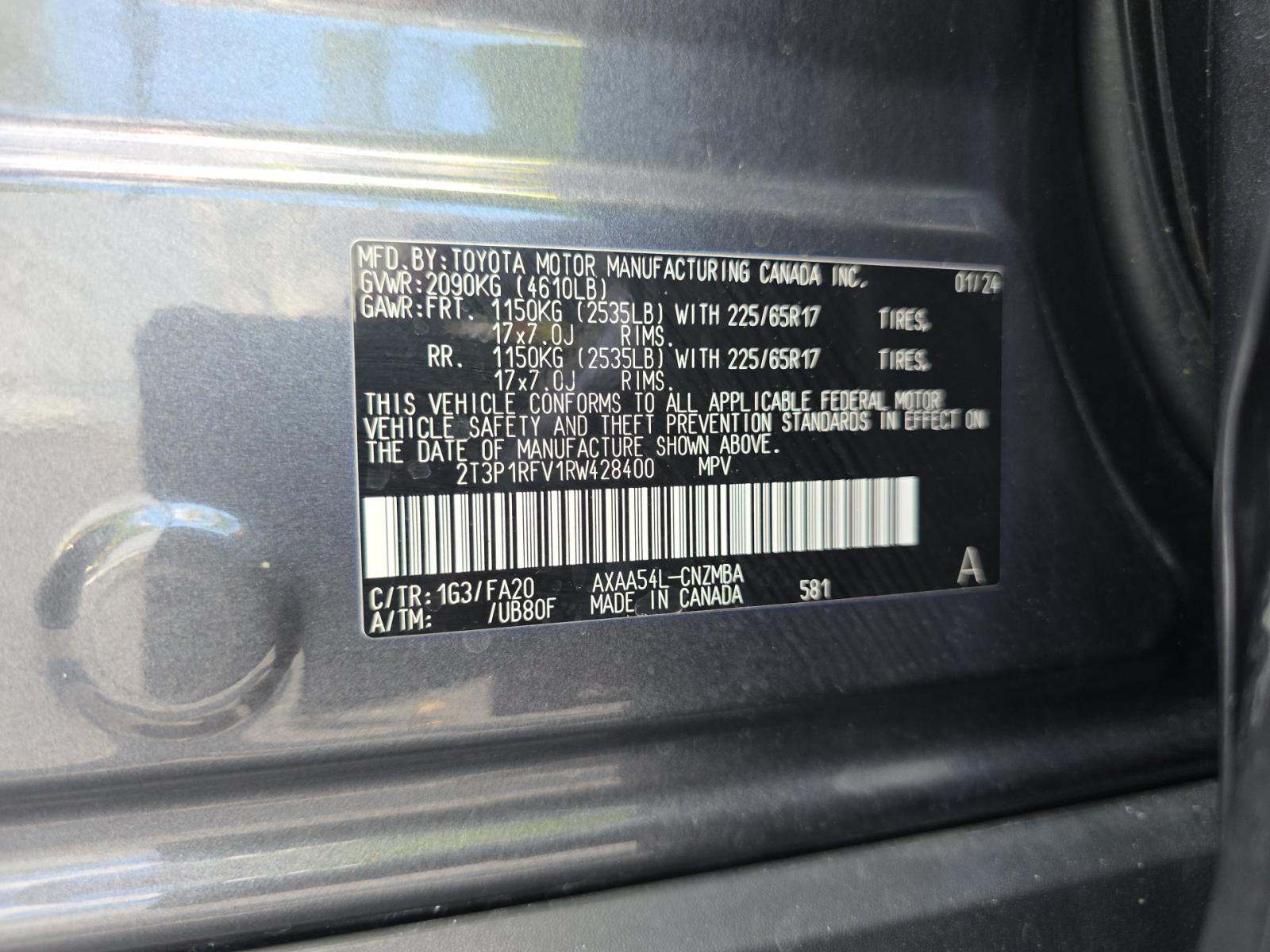 2024 Toyota RAV4 XLE AWD