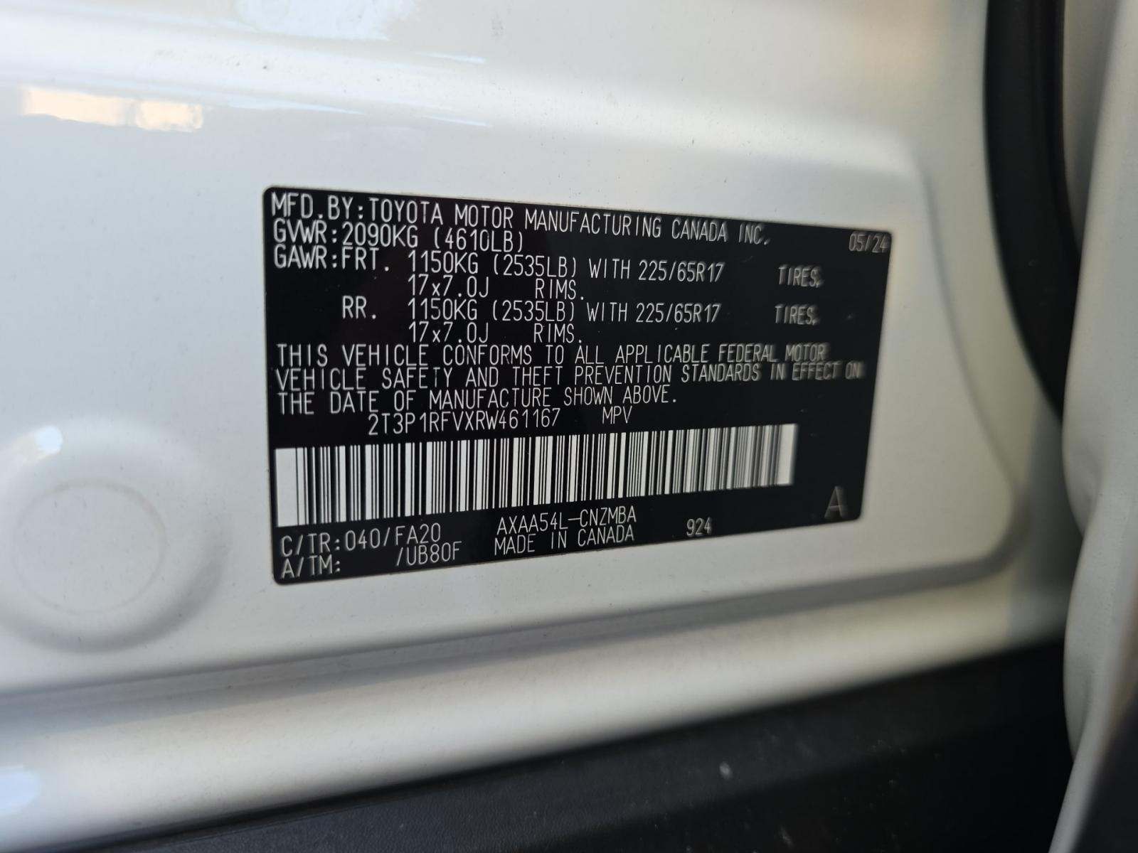 2024 Toyota RAV4 XLE AWD