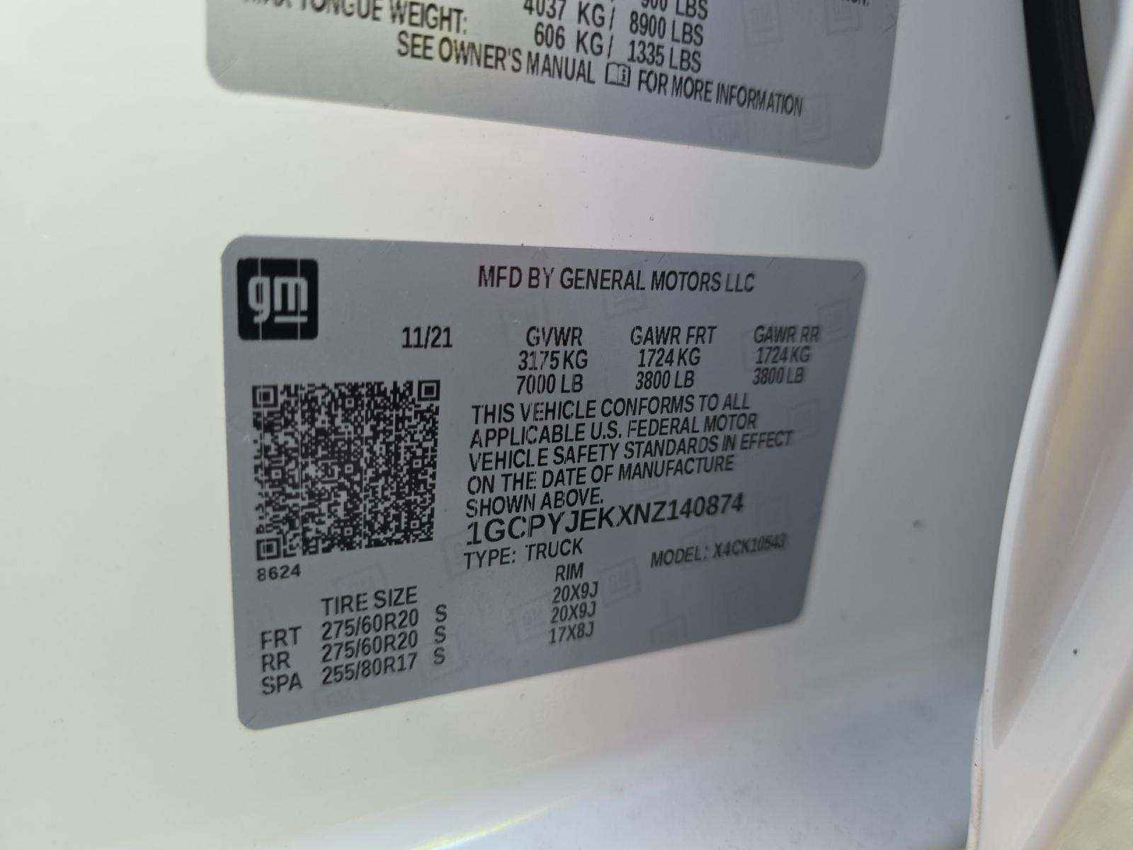 2022 Chevrolet Silverado 1500 LT AWD