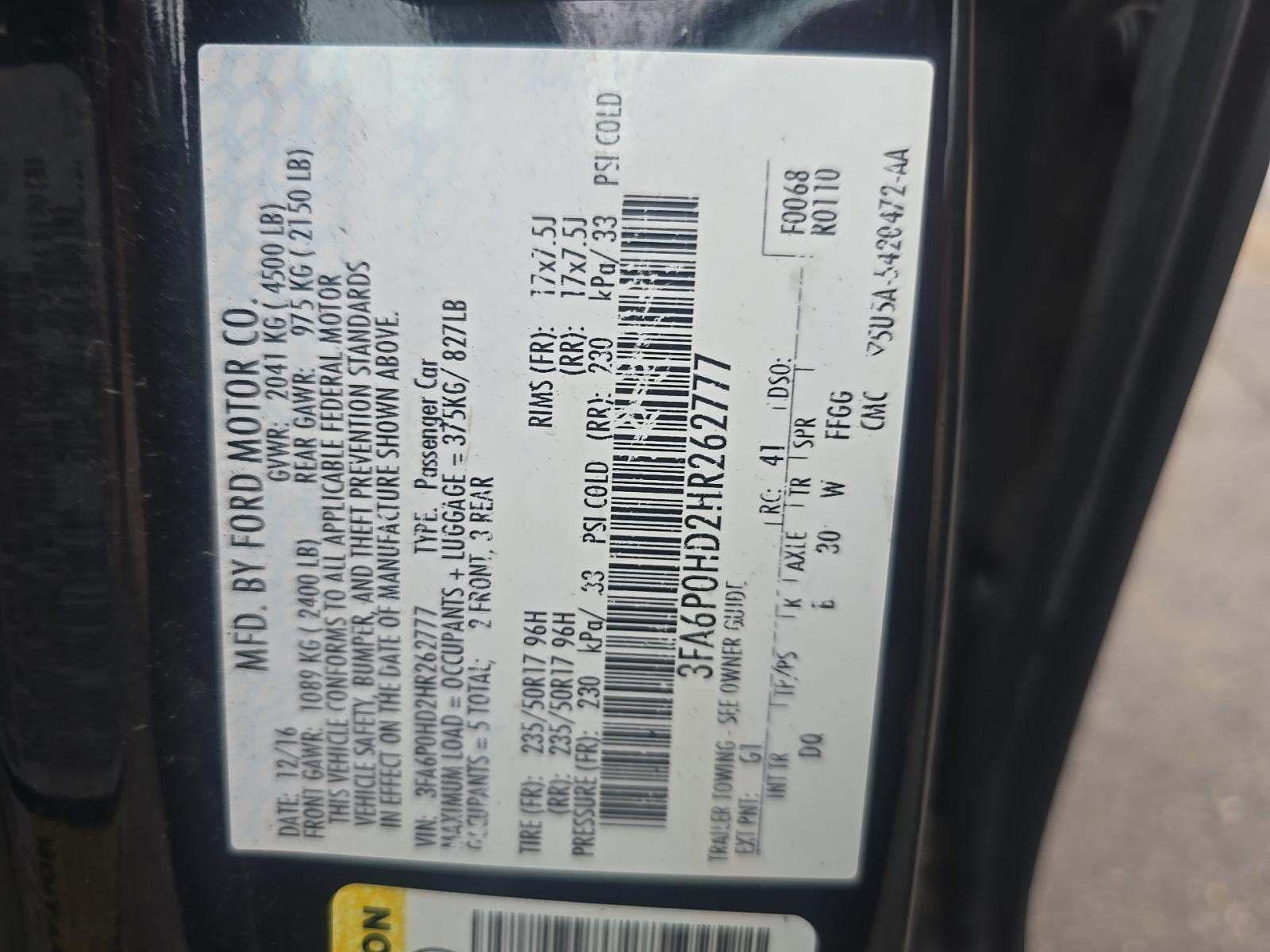 FORD FUSION - 5