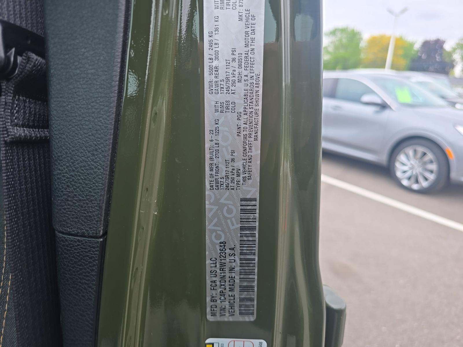 2024 Jeep Wrangler Sport S AWD
