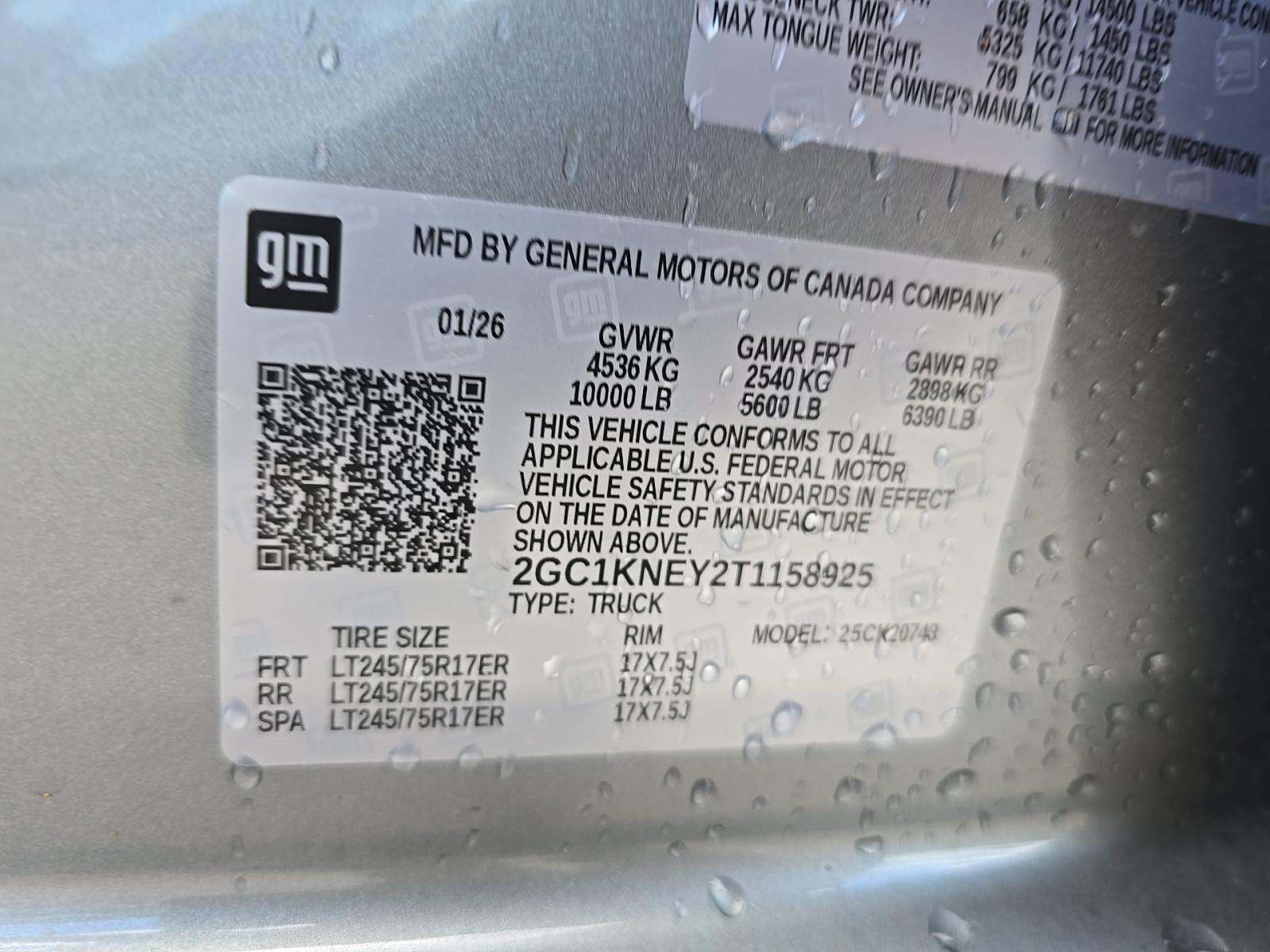 2026 Chevrolet Silverado 2500HD LT AWD