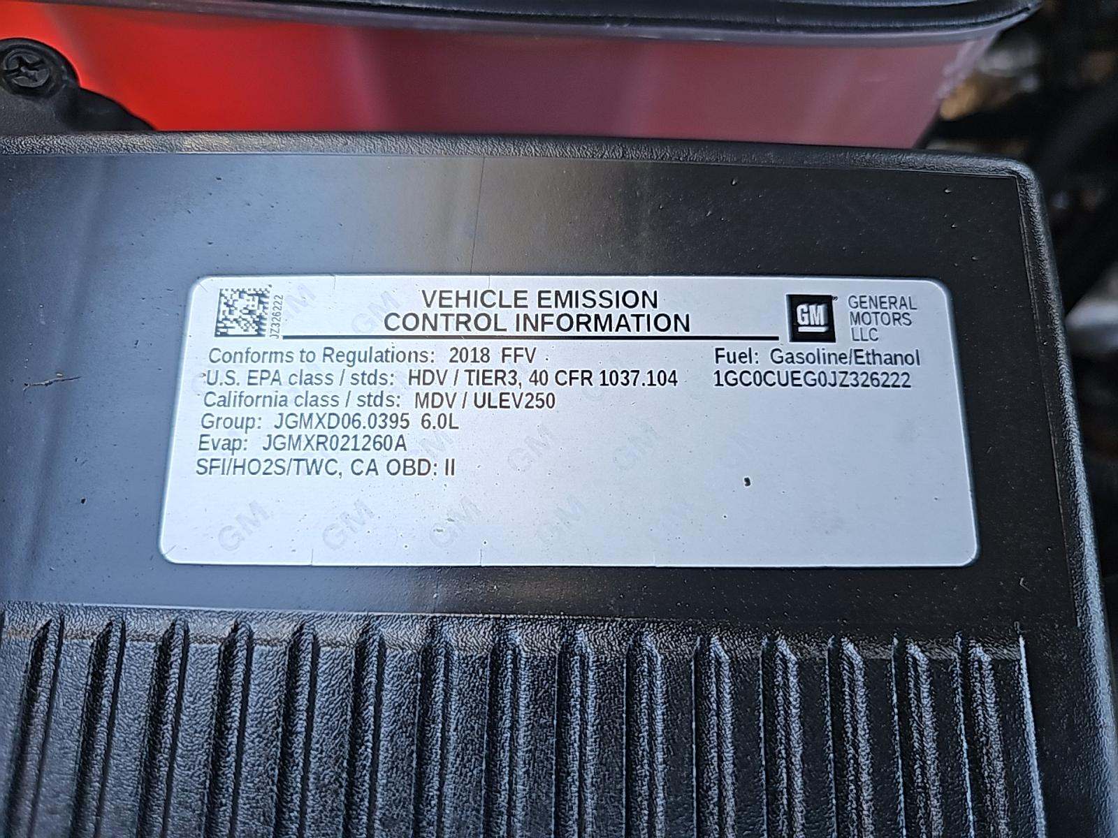 2018 Chevrolet Silverado 2500HD Work Truck RWD