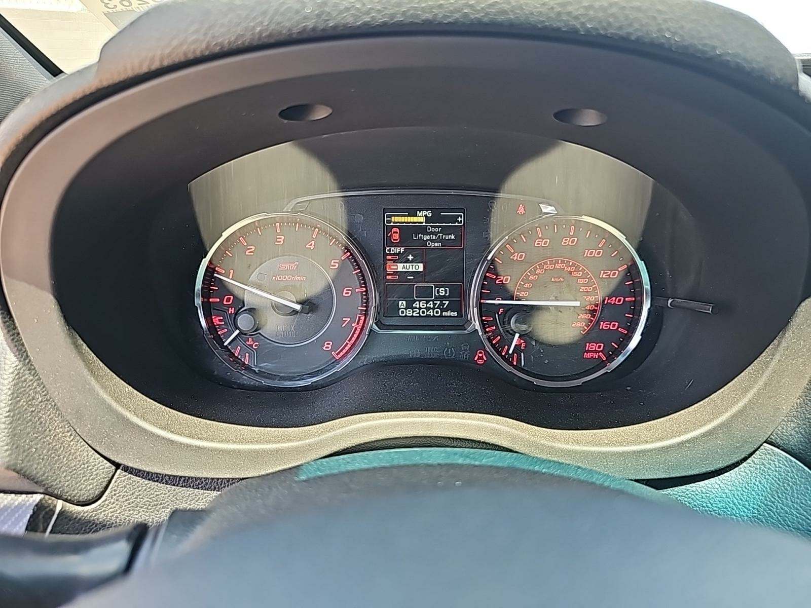 2015 Subaru WRX STi AWD