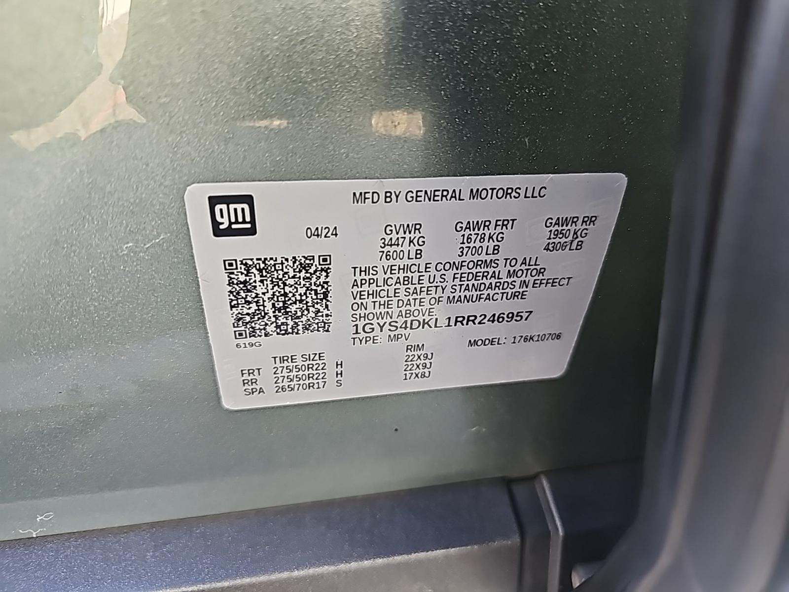 2024 Cadillac Escalade Premium Luxury Platinum AWD