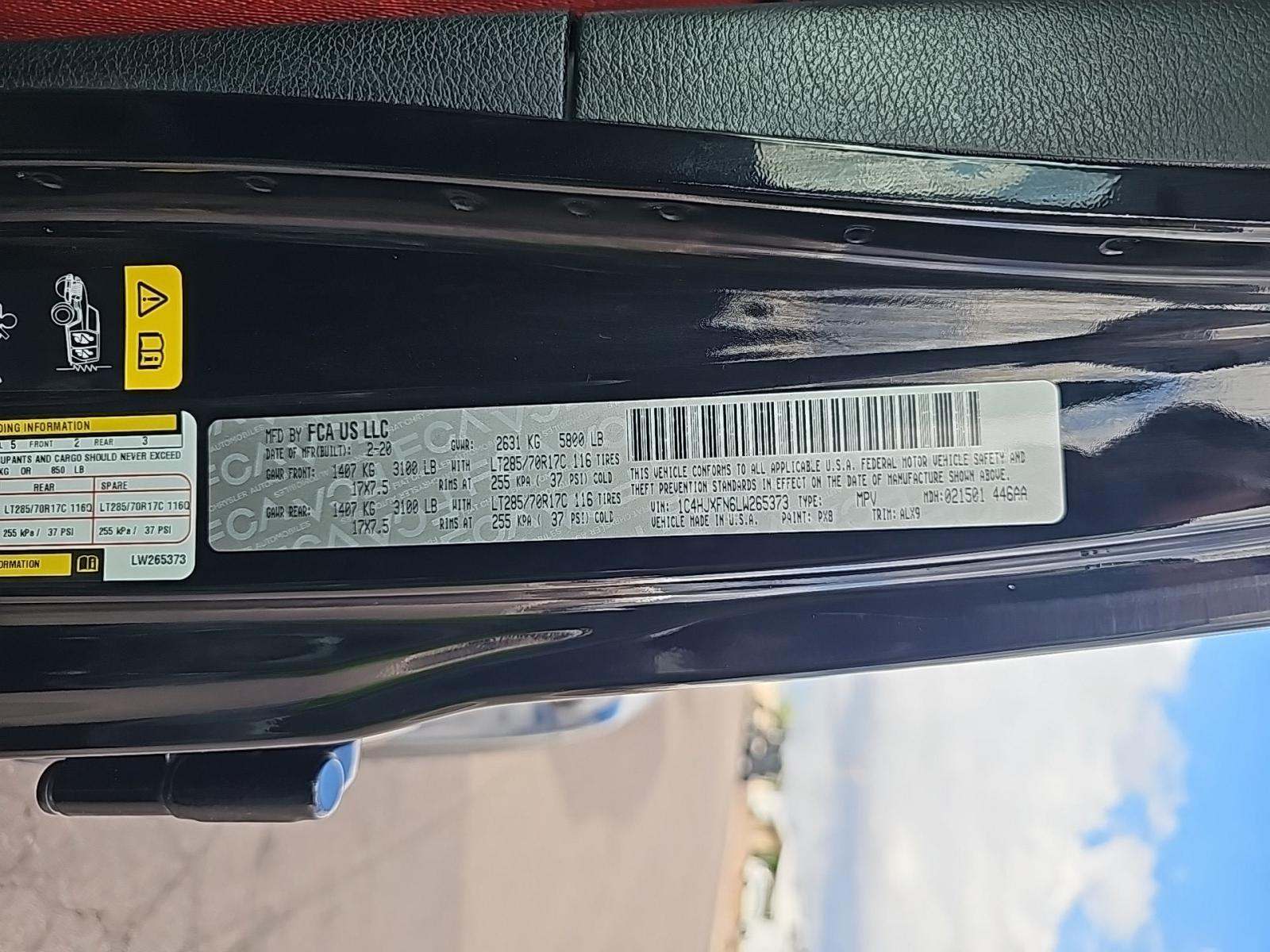 2020 Jeep Wrangler Unlimited Rubicon Recon Edition AWD