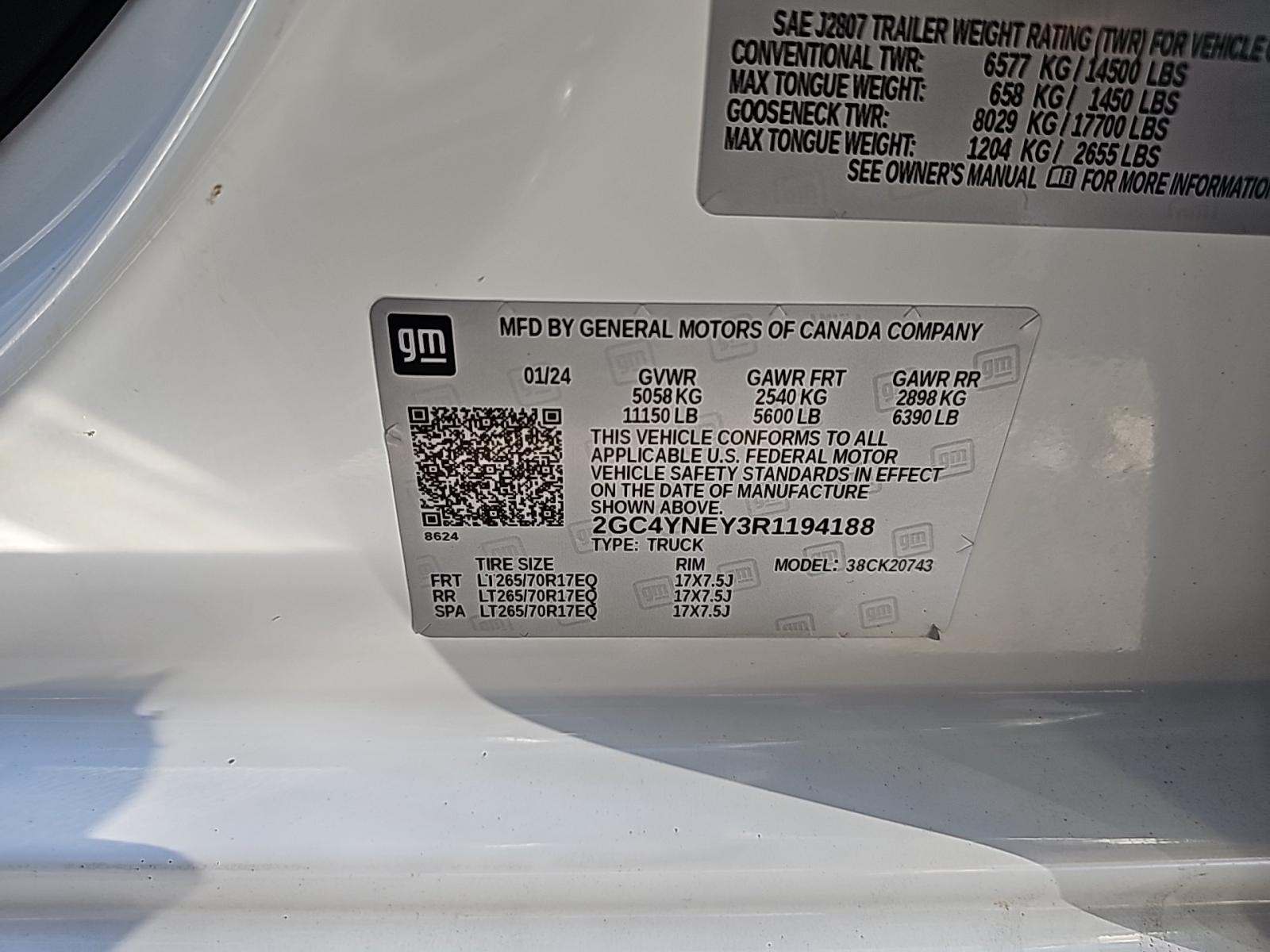 2024 Chevrolet Silverado 2500HD LT AWD