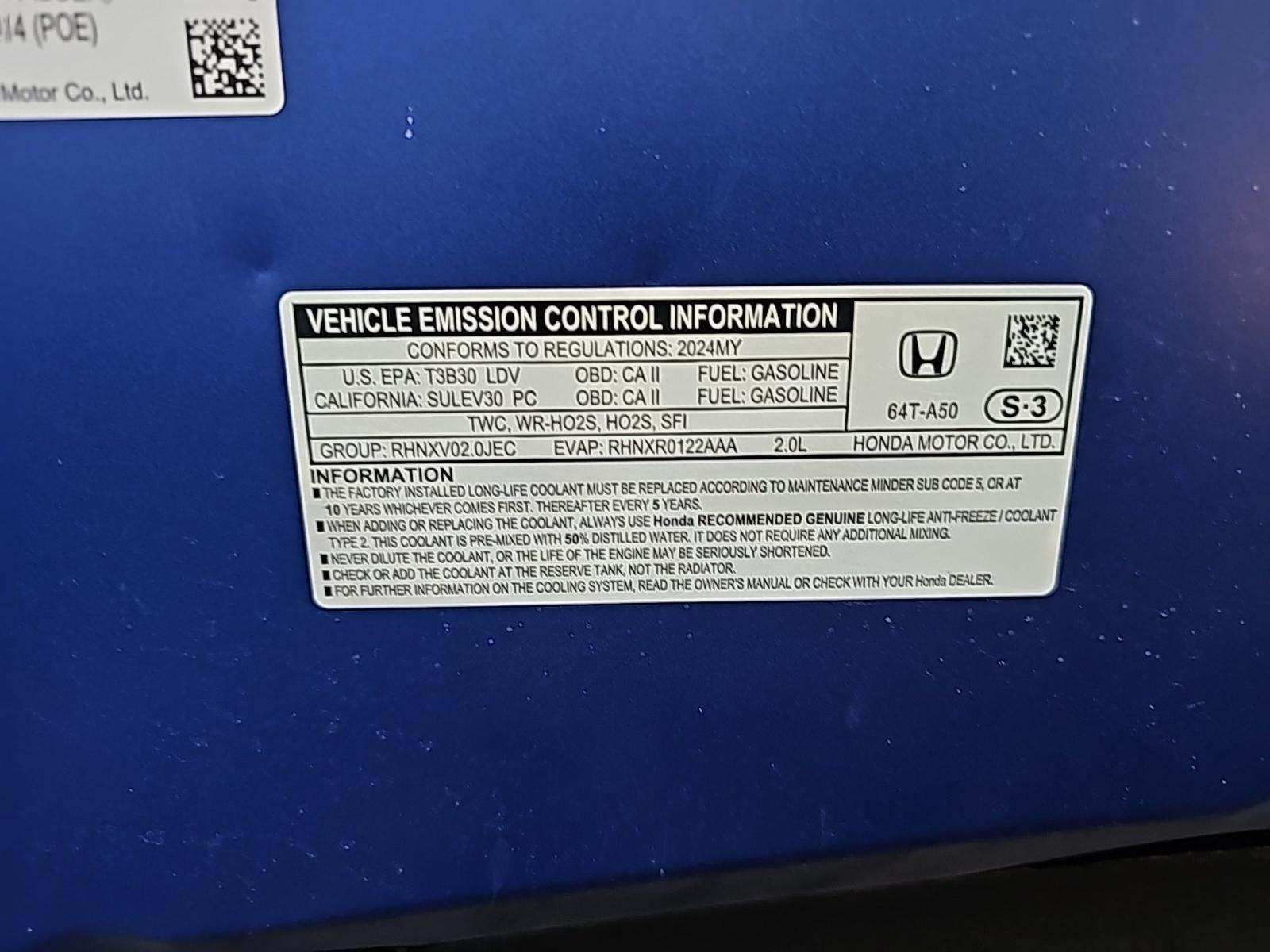 2024 Honda Civic Sport FWD