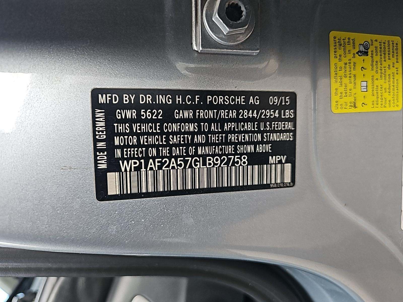 2016 Porsche Macan Turbo AWD