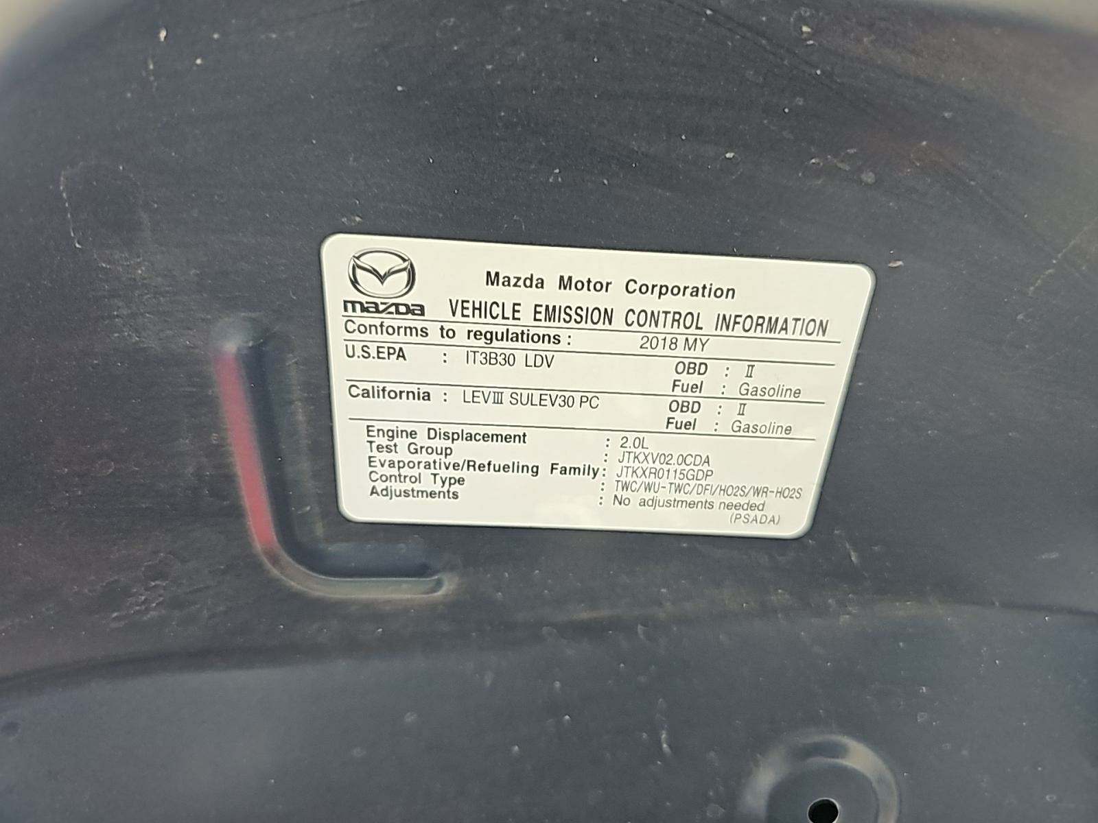 2018 MAZDA MAZDA3 Sport FWD