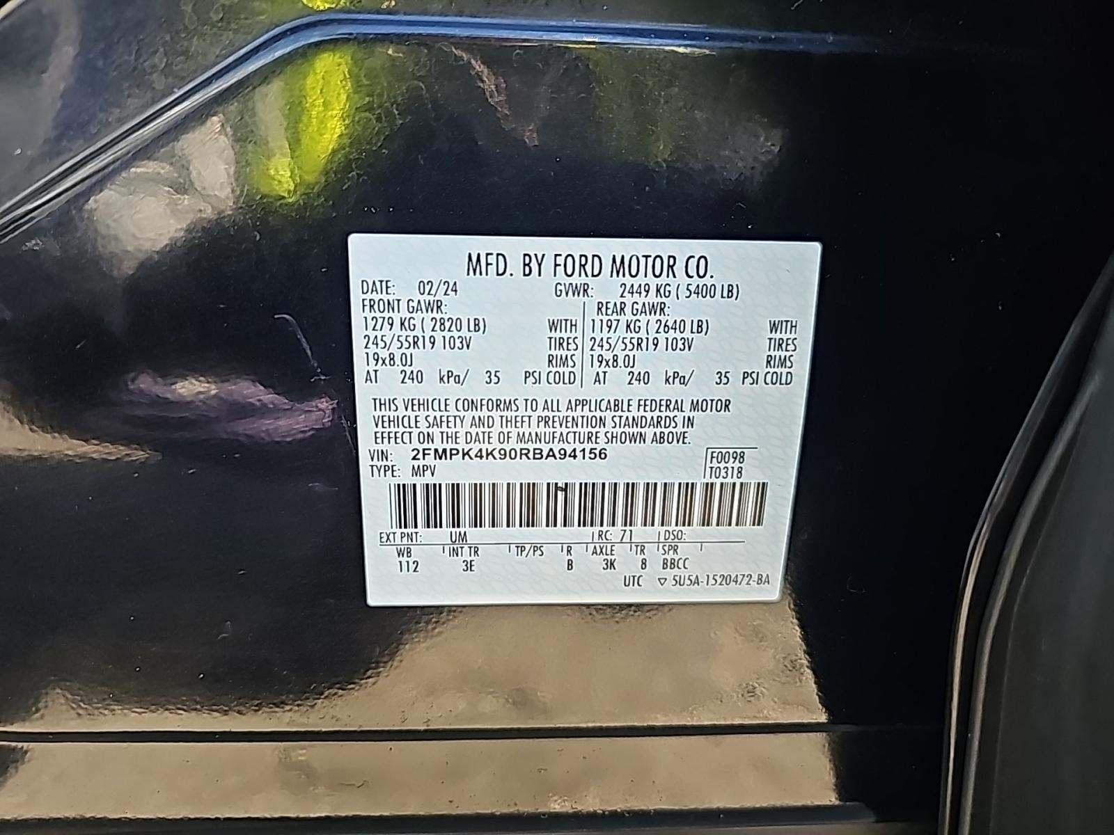 2024 Ford Edge Titanium AWD