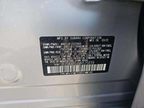 2021 Subaru Forester Premium AWD