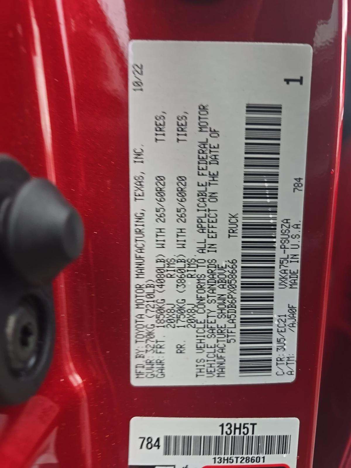 2023 Toyota Tundra SR5 AWD