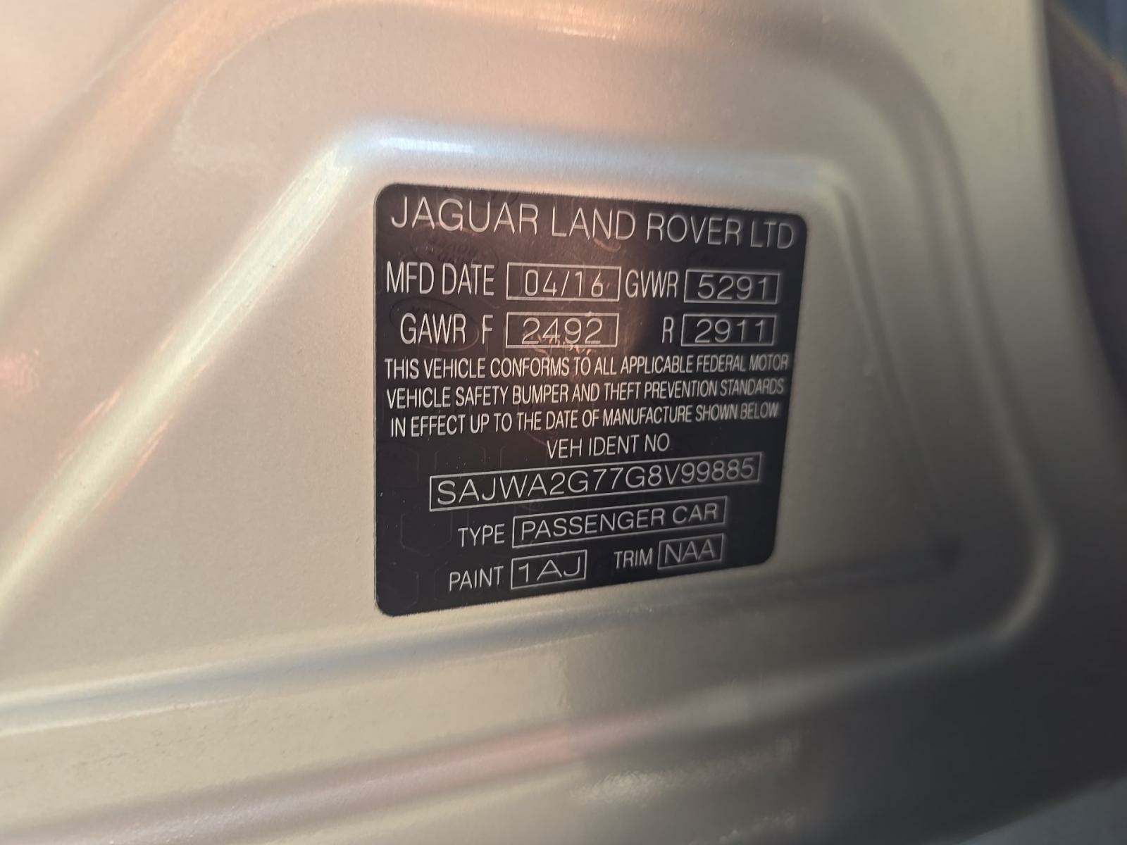 2016 Jaguar XJ L Portfolio RWD