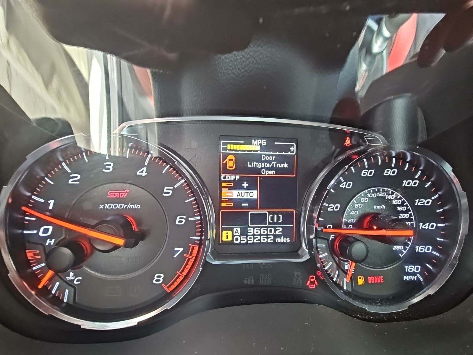 2018 Subaru WRX STi AWD