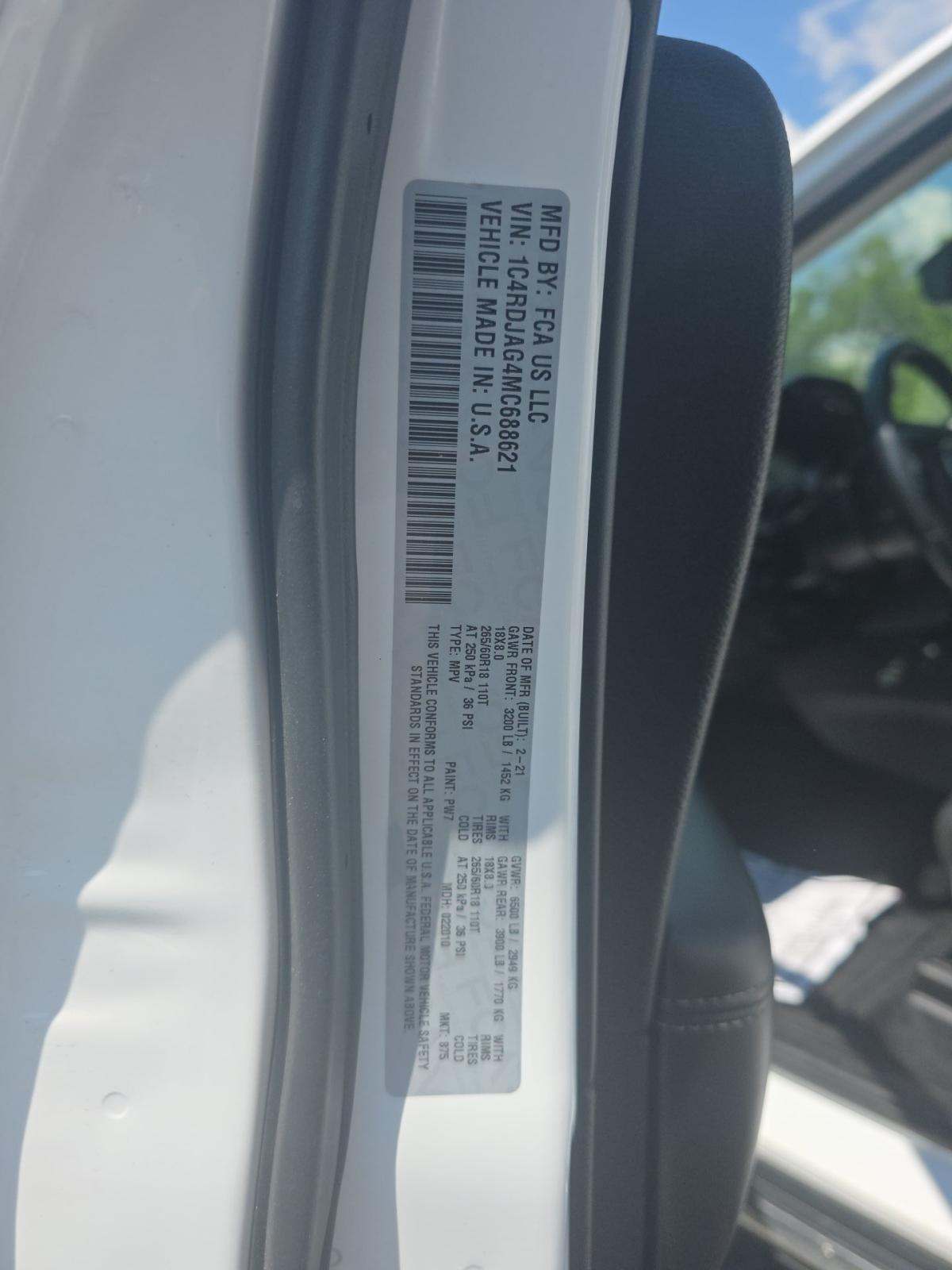 2021 Dodge Durango SXT Plus AWD