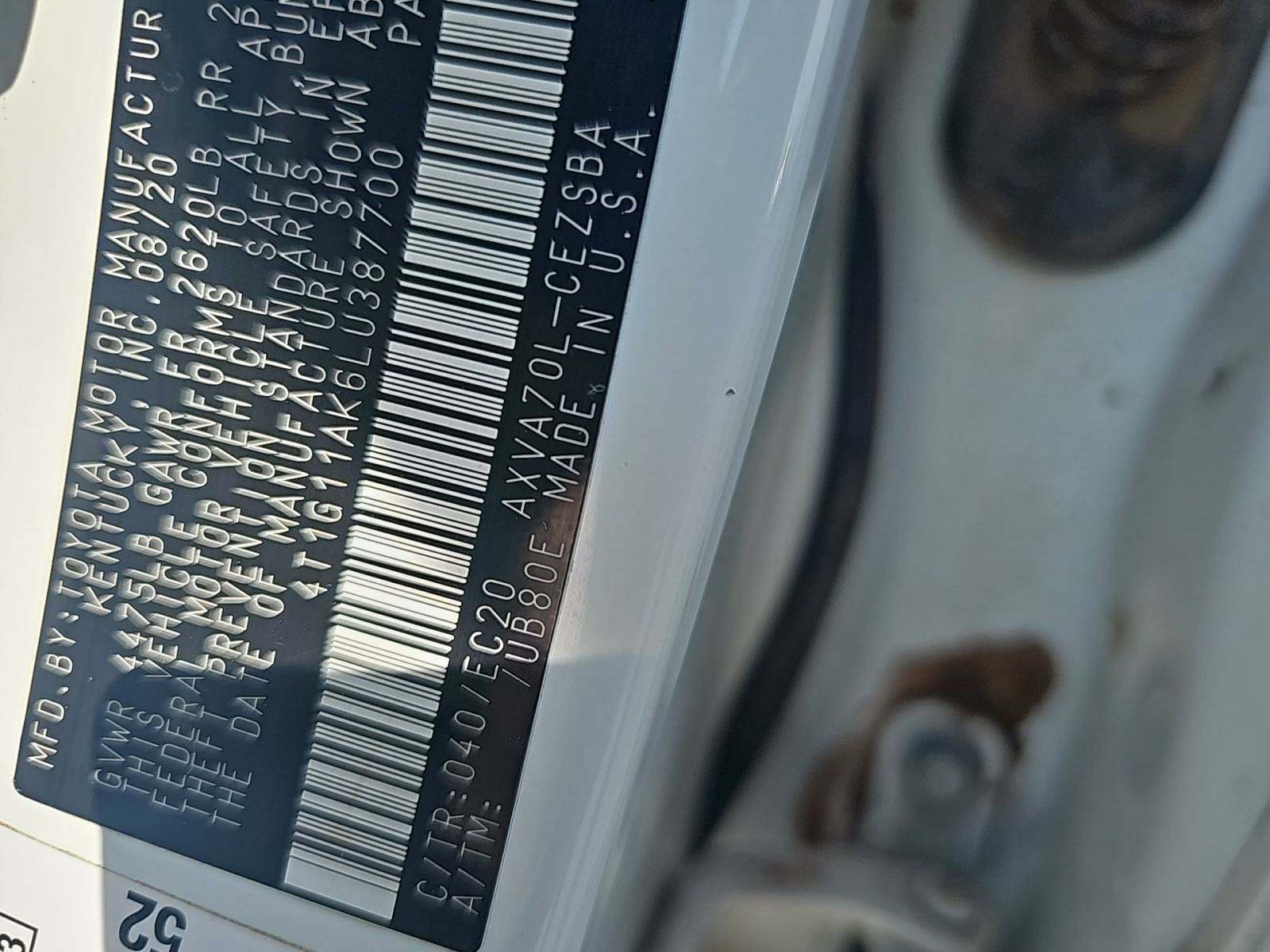 2020 Toyota Camry SE Nightshade FWD