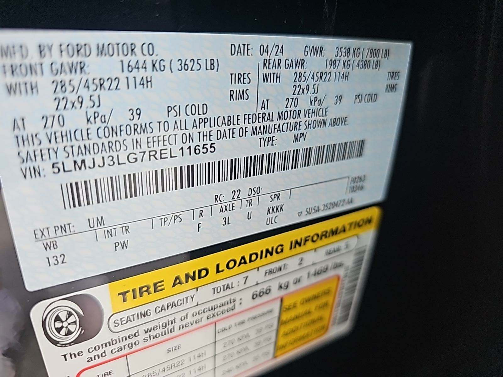 2024 Lincoln Navigator L Reserve AWD