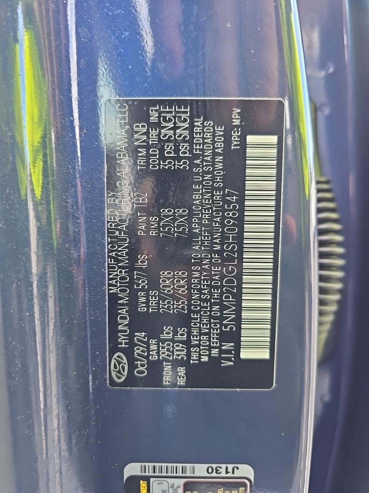 2025 Hyundai Santa Fe SEL AWD