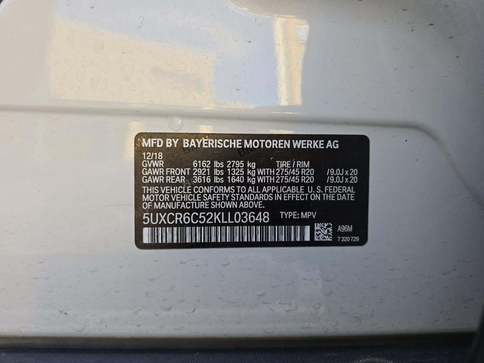 2019 BMW X5 xDrive40i AWD