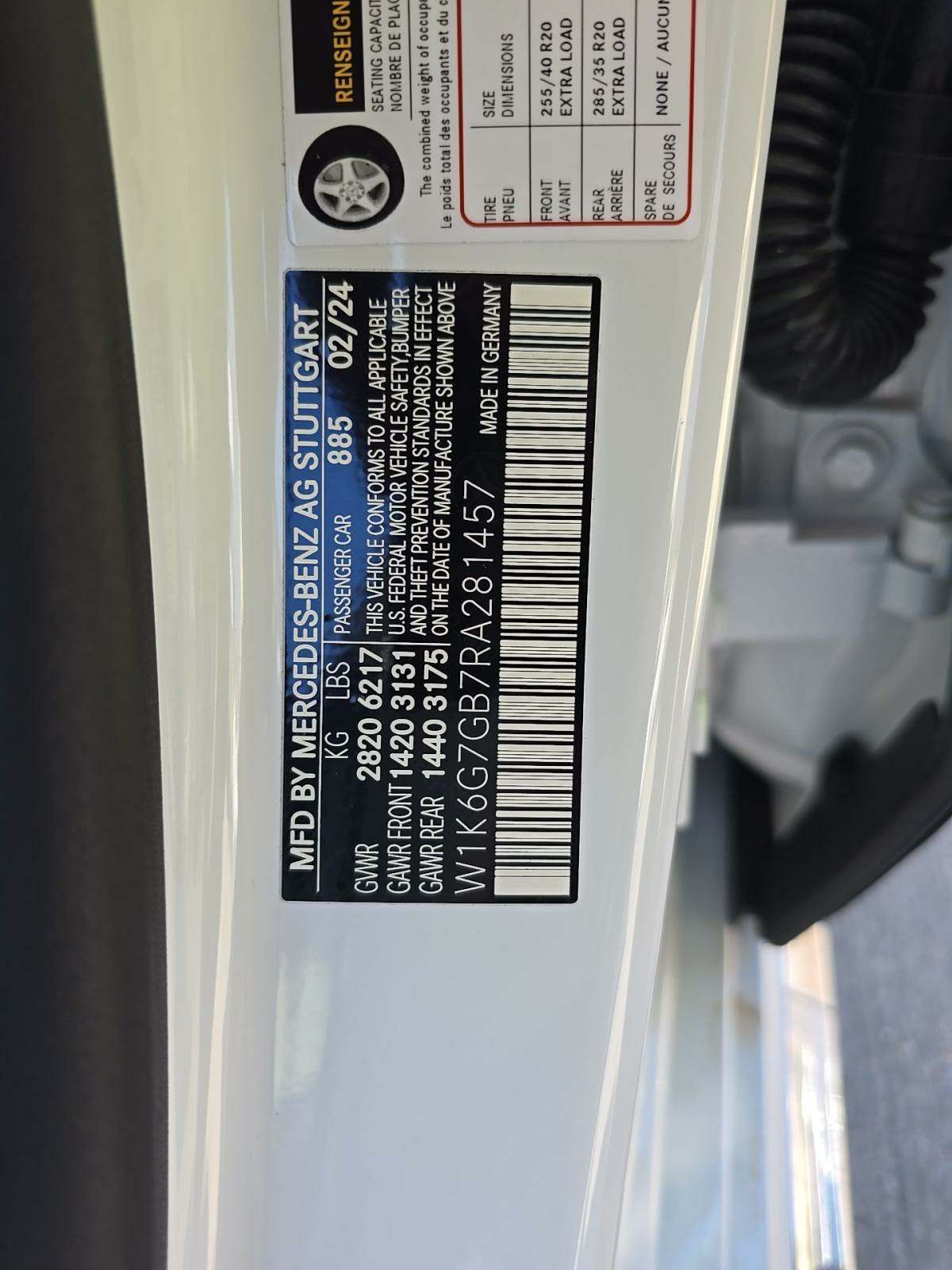 2024 Mercedes-Benz S-Class S 580 AWD