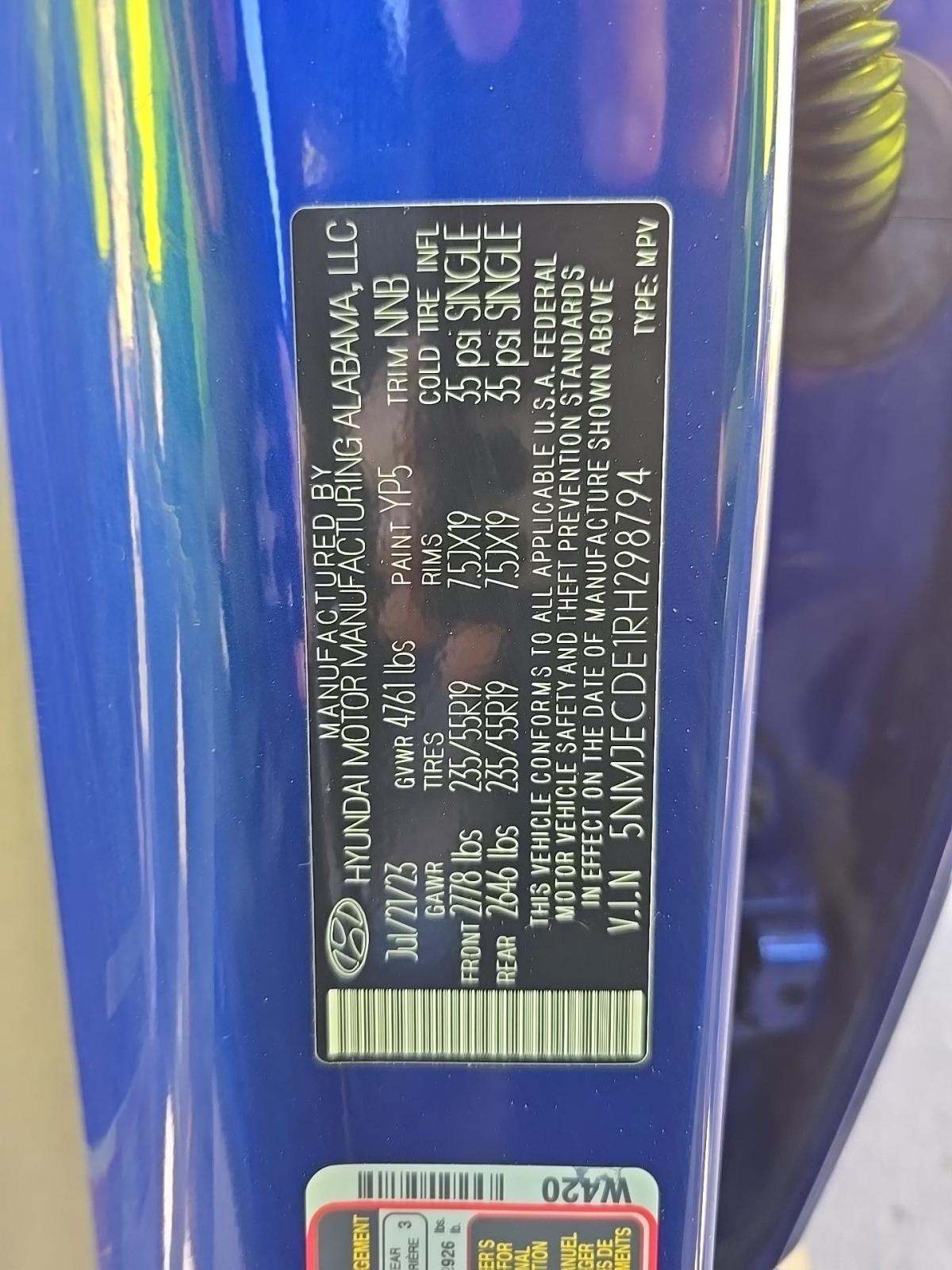 2024 Hyundai Tucson Limited AWD