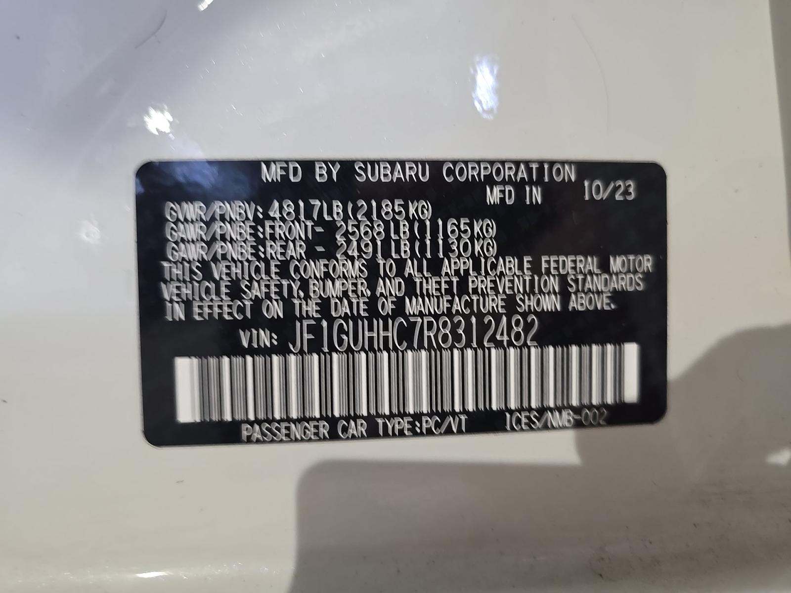 2024 Subaru Impreza RS AWD