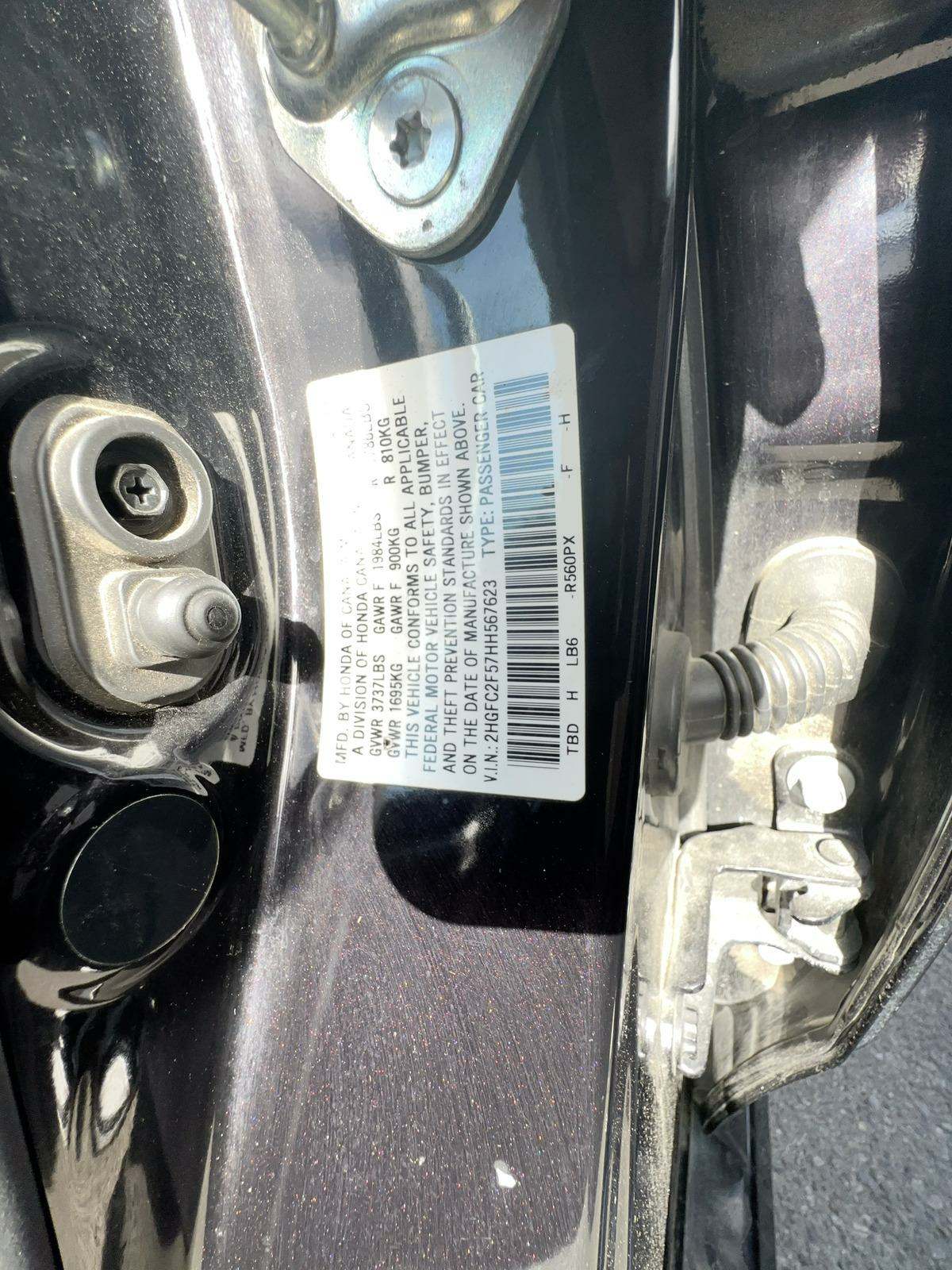 2017 Honda Civic LX FWD