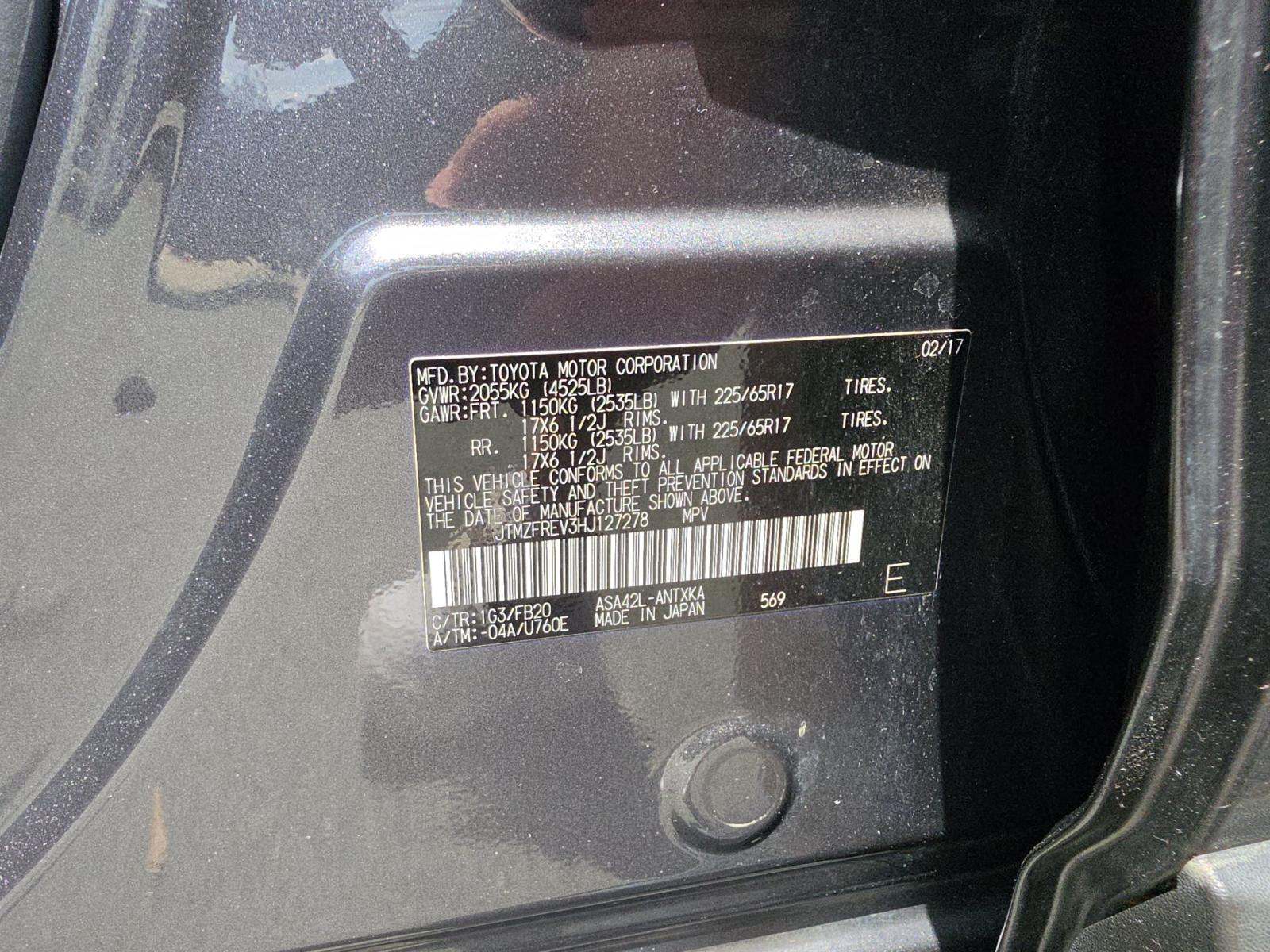 2017 Toyota RAV4 LE FWD
