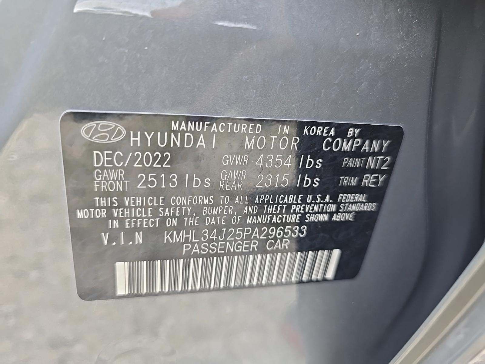 2023 Hyundai Sonata Limited FWD