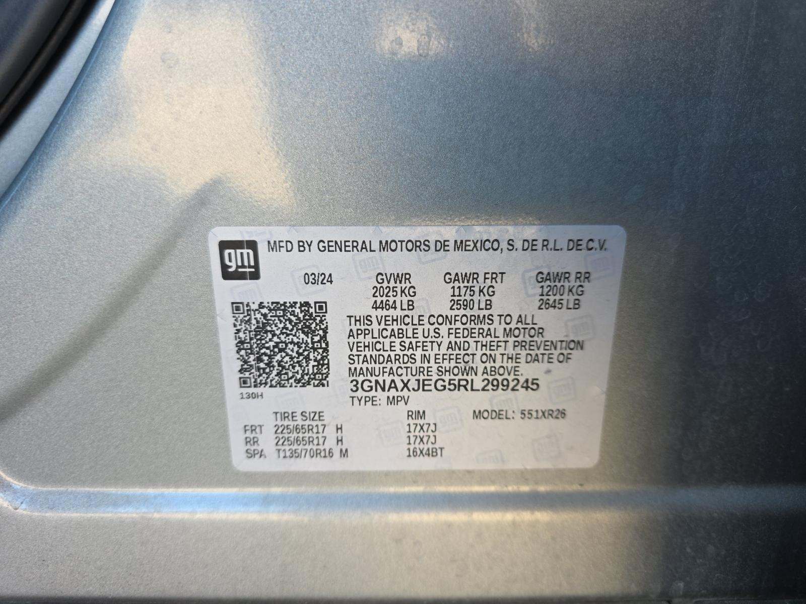 2024 Chevrolet Equinox LT FWD