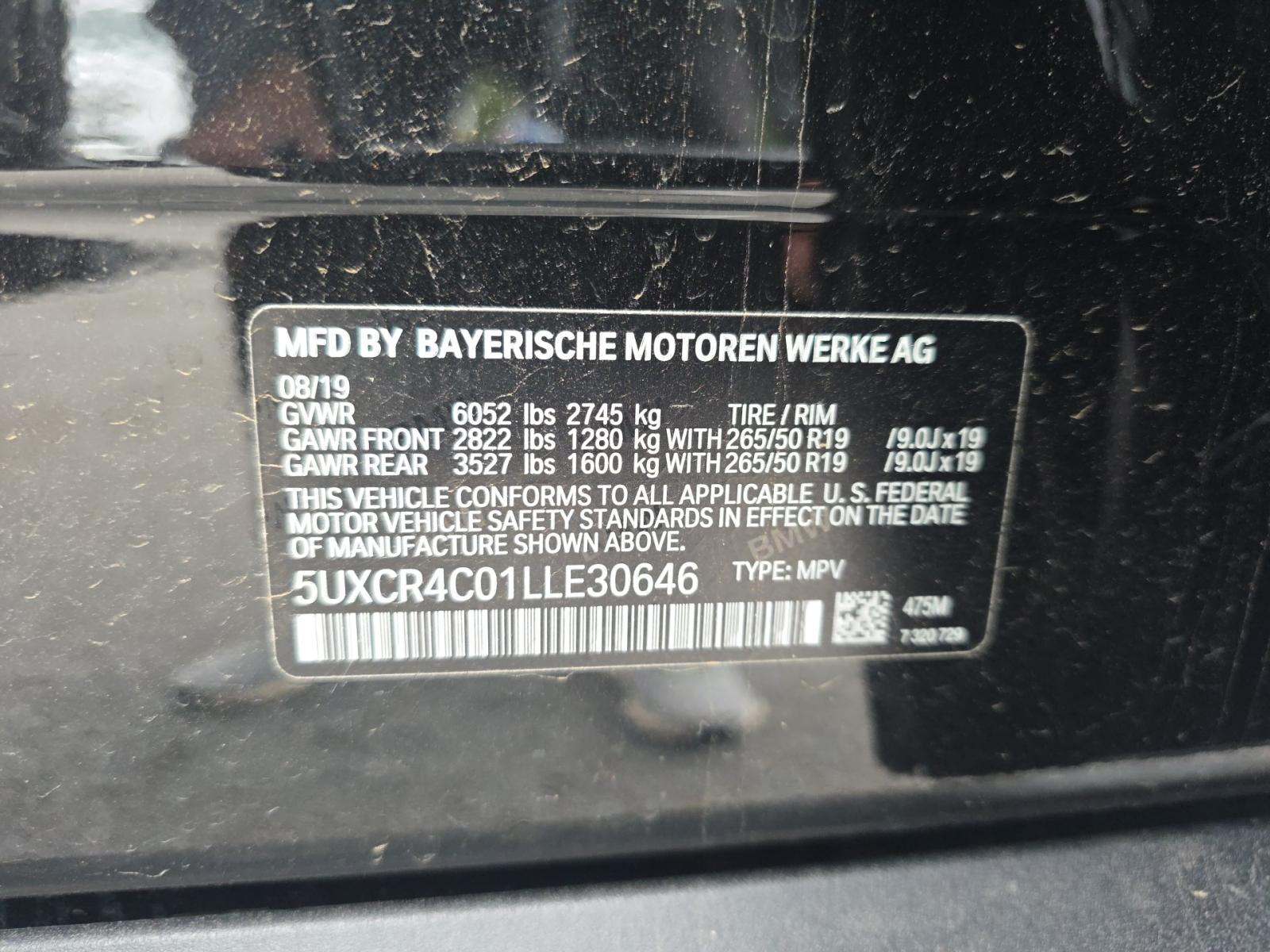 2020 BMW X5 sDrive40i RWD