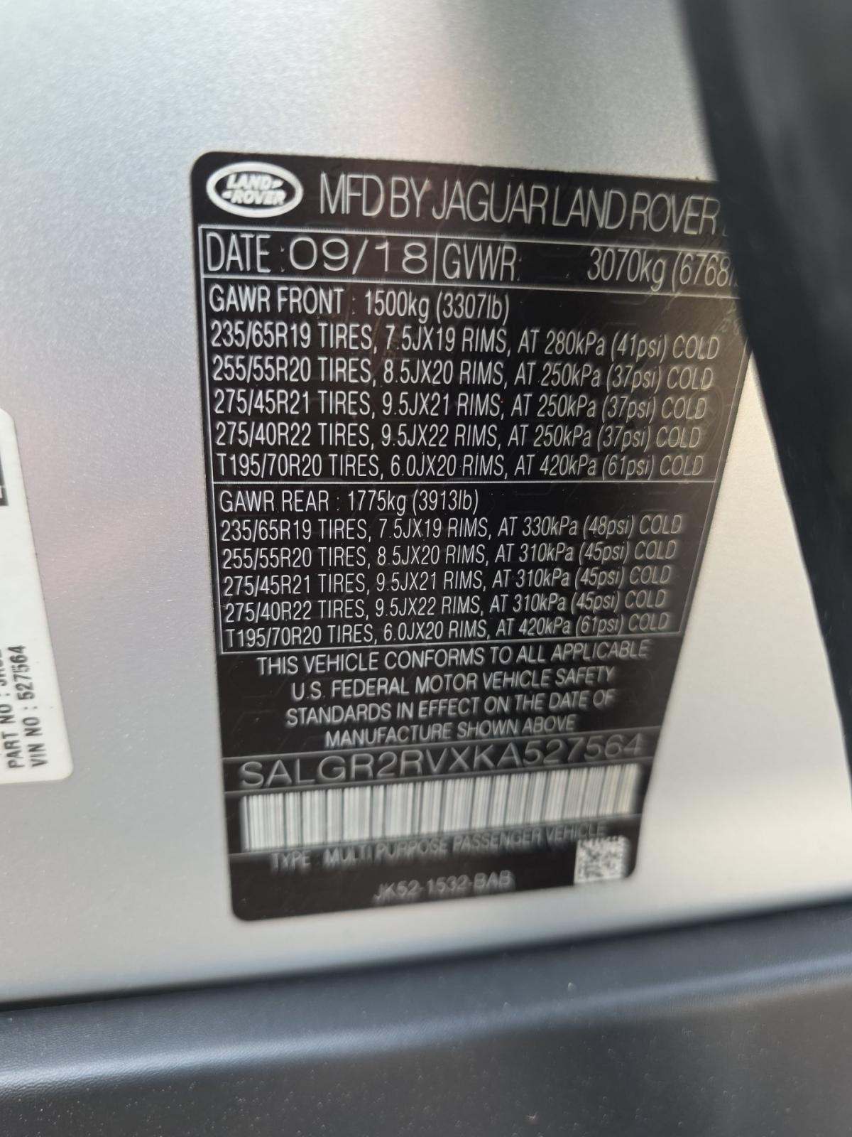 LAND ROVER RANGE ROVER - 1