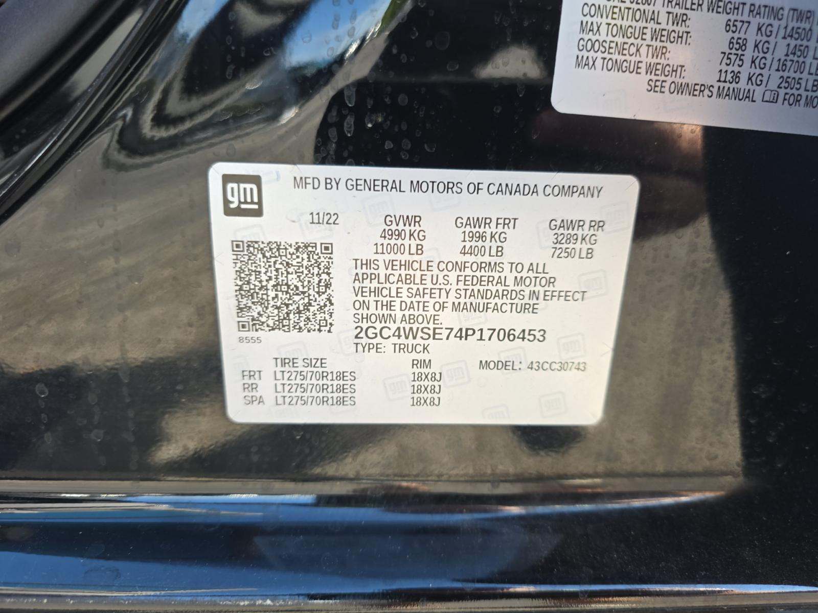 2023 Chevrolet Silverado 3500HD LT RWD