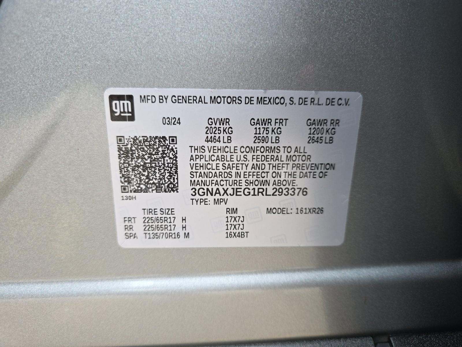 2024 Chevrolet Equinox LT FWD