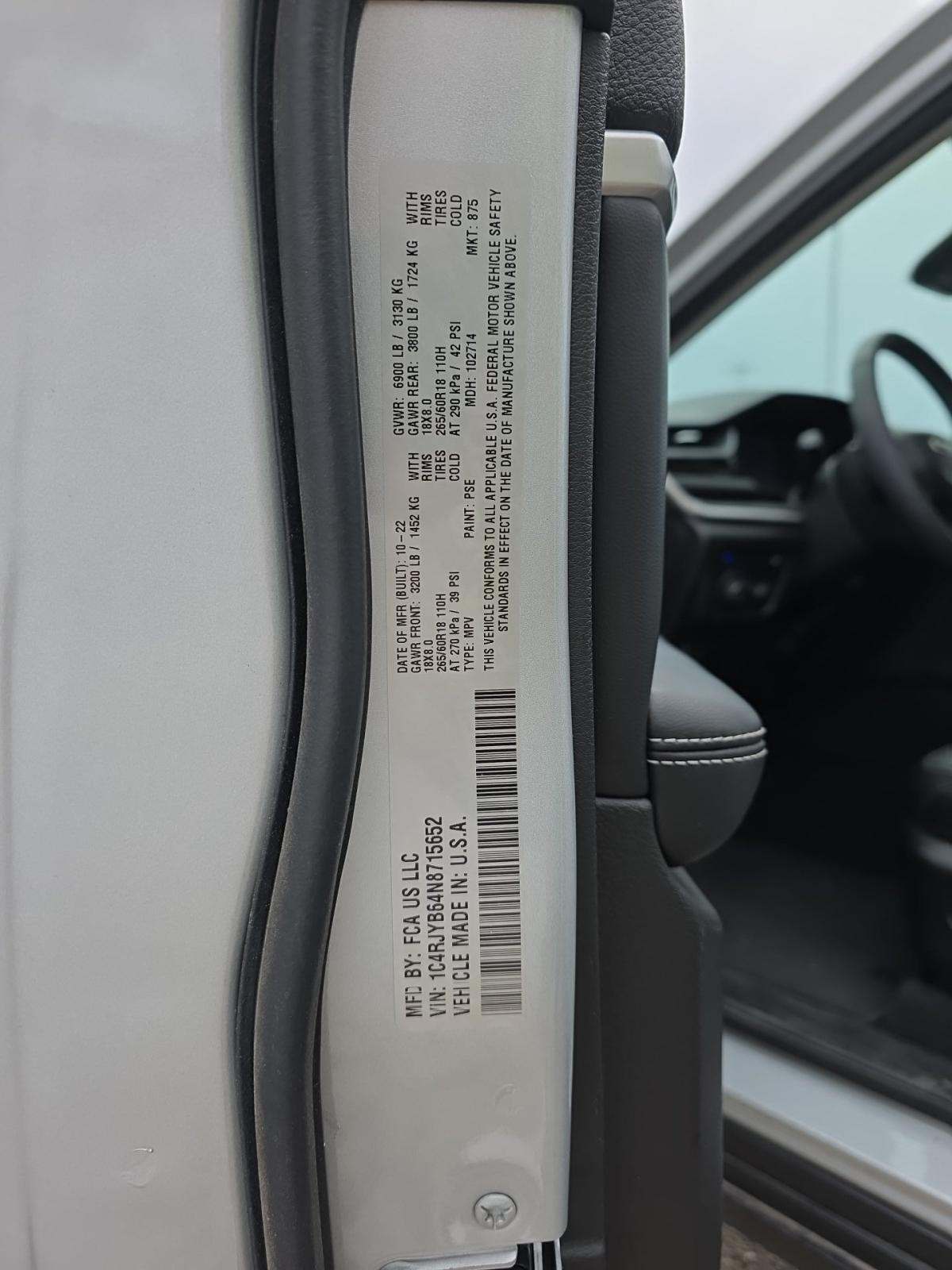 2022 Jeep Grand Cherokee 4xe AWD