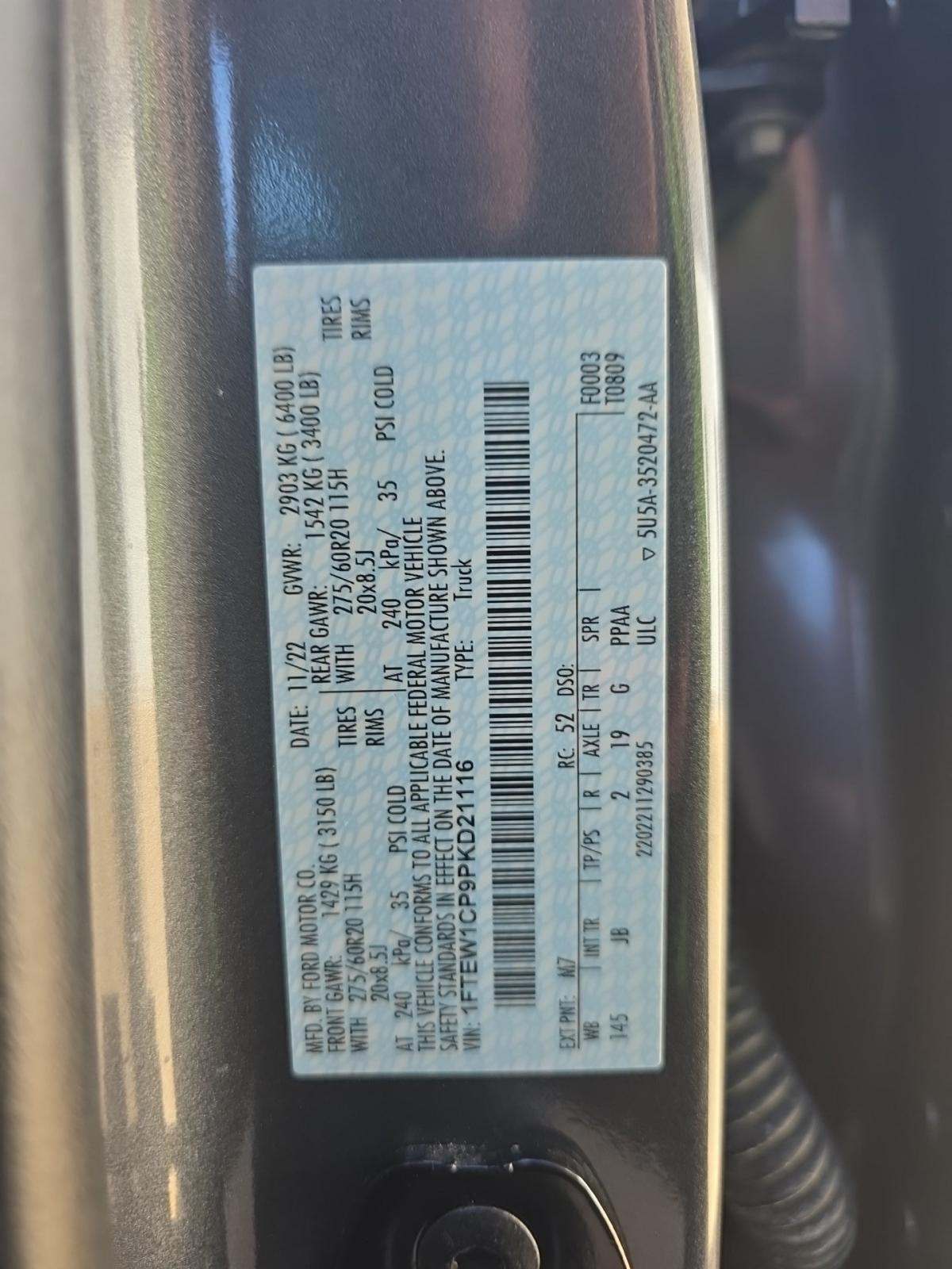 2023 Ford F-150 XL RWD